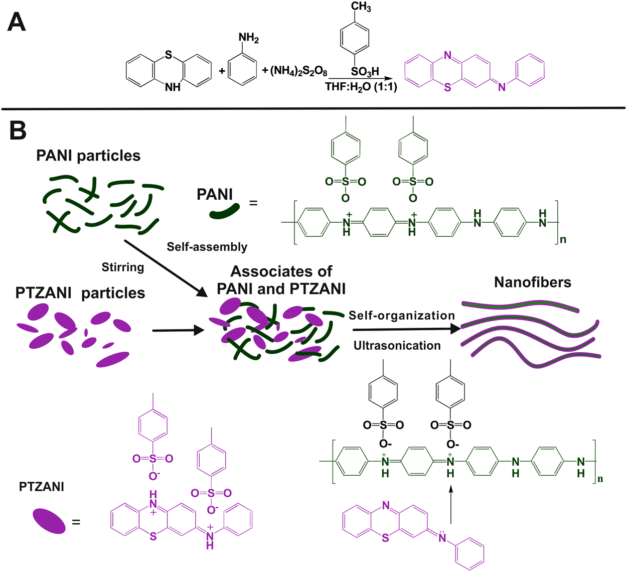 Phenyliminophenothiazine Based Self Organization Of - 