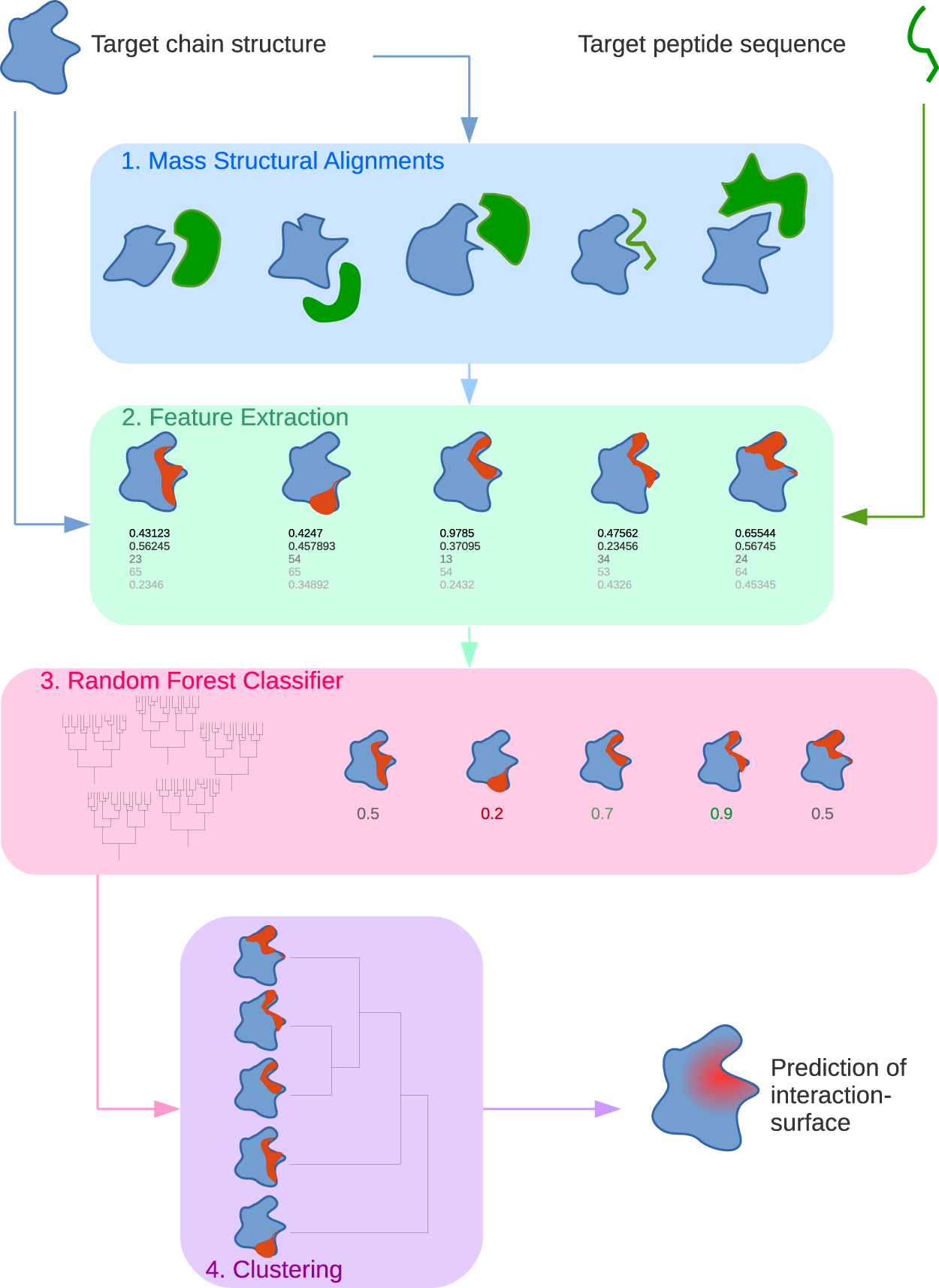 Predicting protein-peptide interaction sites using distant protein  complexes as structural templates | Scientific Reports