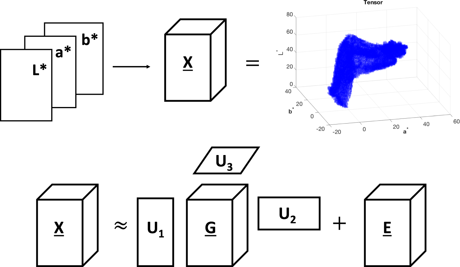 Tensor Size Chart