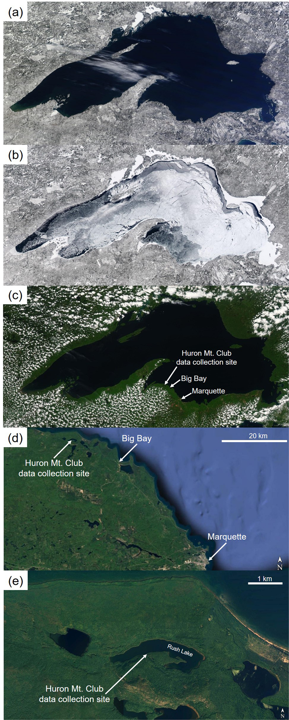 Tree-ring isotopes adjacent to Lake Superior reveal cold winter anomalies  for the Great Lakes region of North America | Scientific Reports
