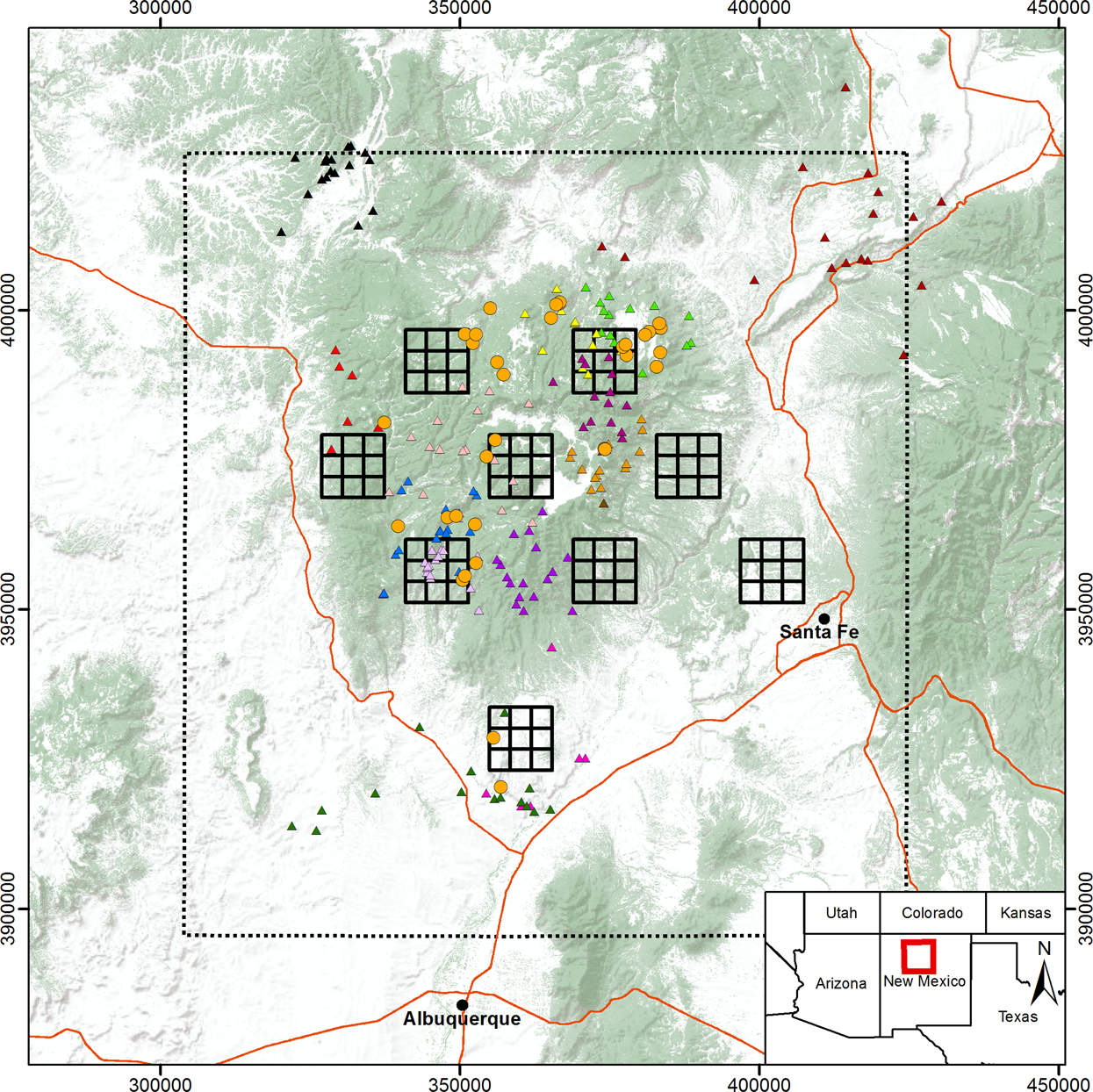 Improving estimation of puma (Puma concolor) population density: clustered  camera-trapping, telemetry data, and generalized spatial mark-resight  models | Scientific Reports