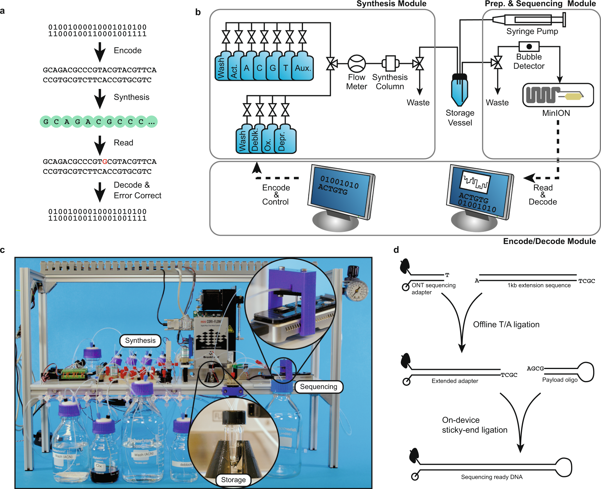 Demonstration of End-to-End Automation of DNA Data Storage | Scientific  Reports