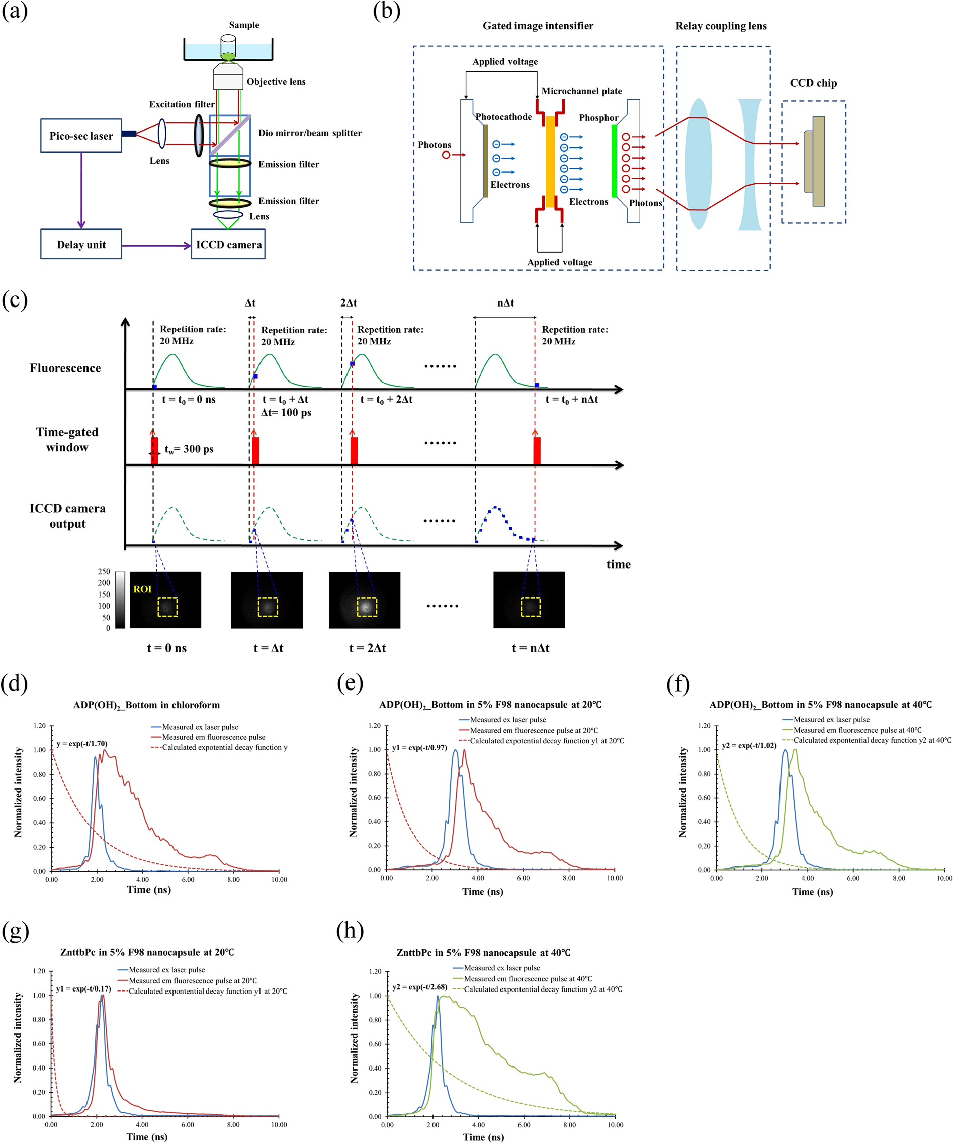 An ICCD camera-based time-domain ultrasound-switchable fluorescence imaging  system | Scientific Reports