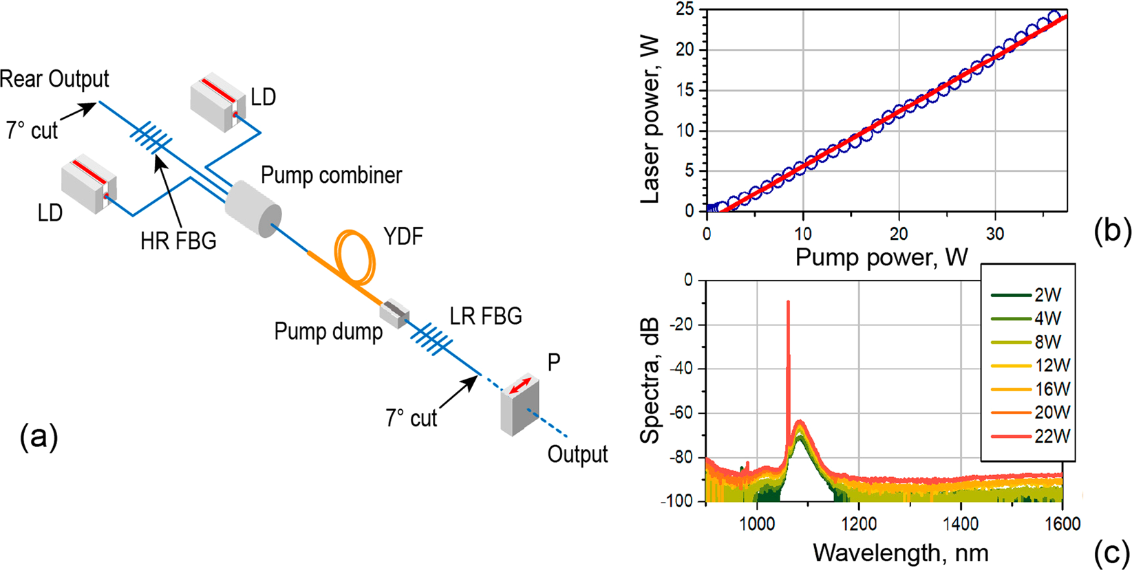 Ytterbium-doped fiber laser as pulsed source of narrowband amplified  spontaneous emission | Scientific Reports