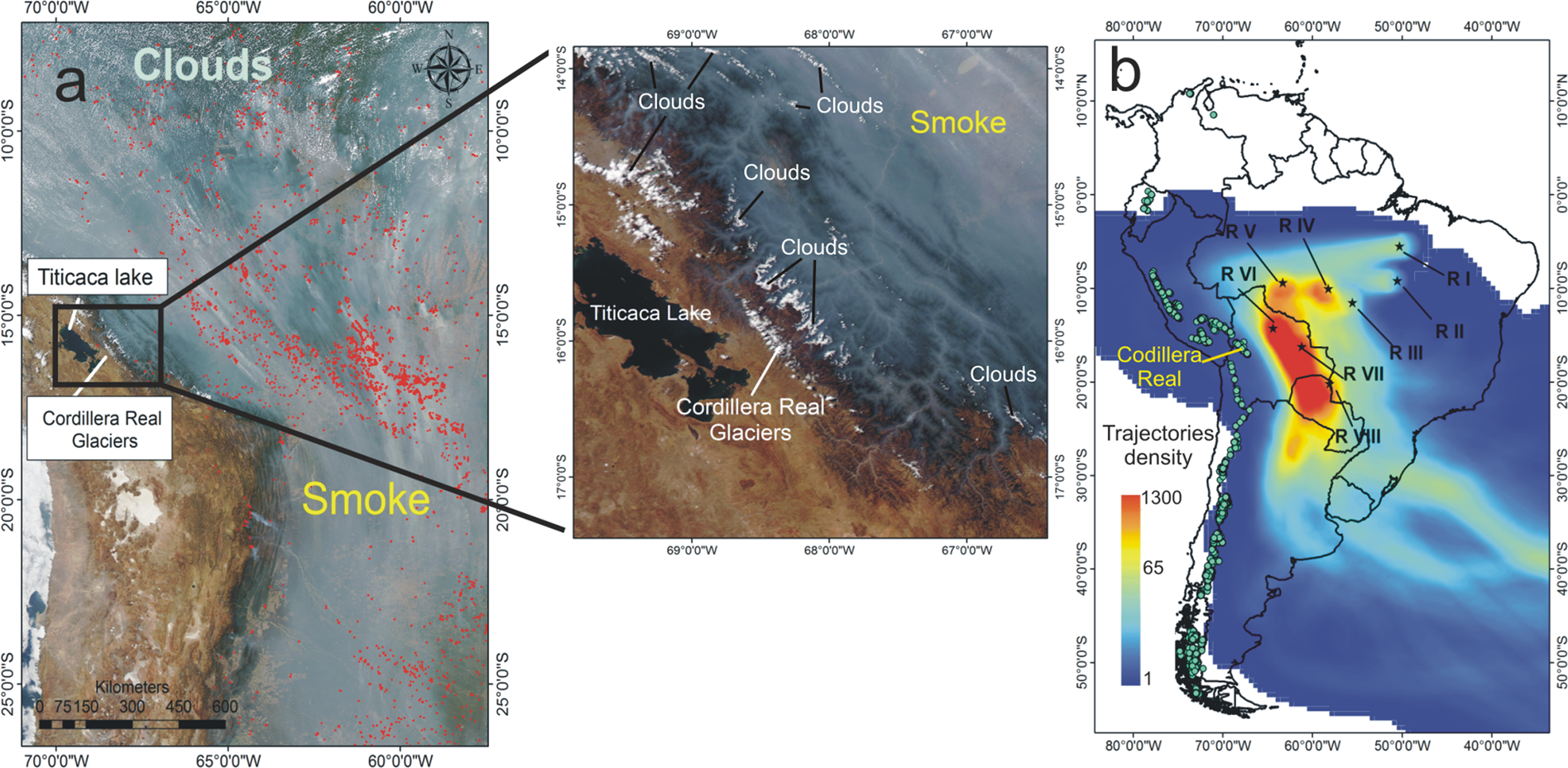 Amazonian Biomass Burning Enhances Tropical Andean Glaciers Melting |  Scientific Reports