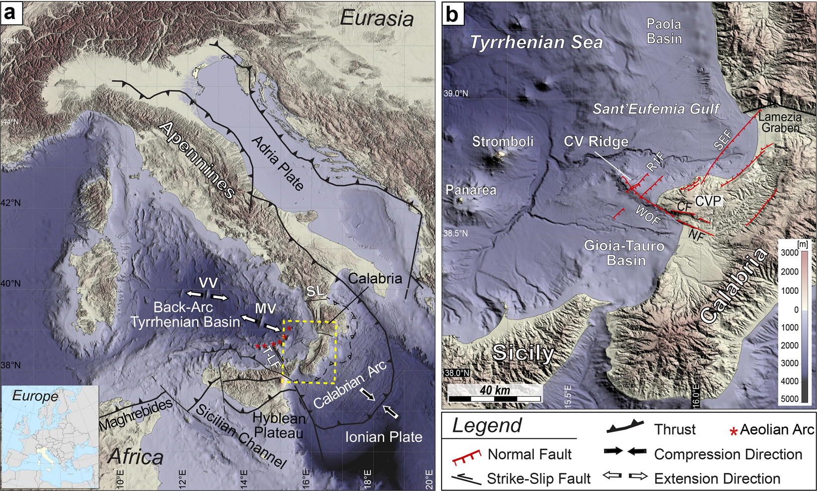 Sketch of the geodynamic evolution of the Italian region. Dashed