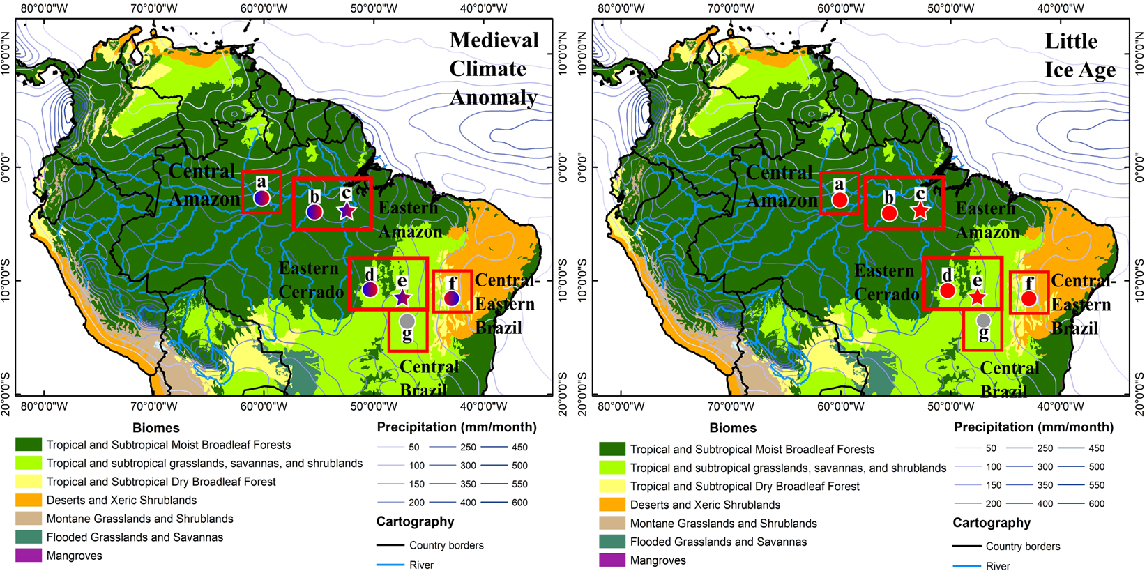 Medieval Climate Variability in the eastern Amazon-Cerrado regions and its  archeological implications | Scientific Reports