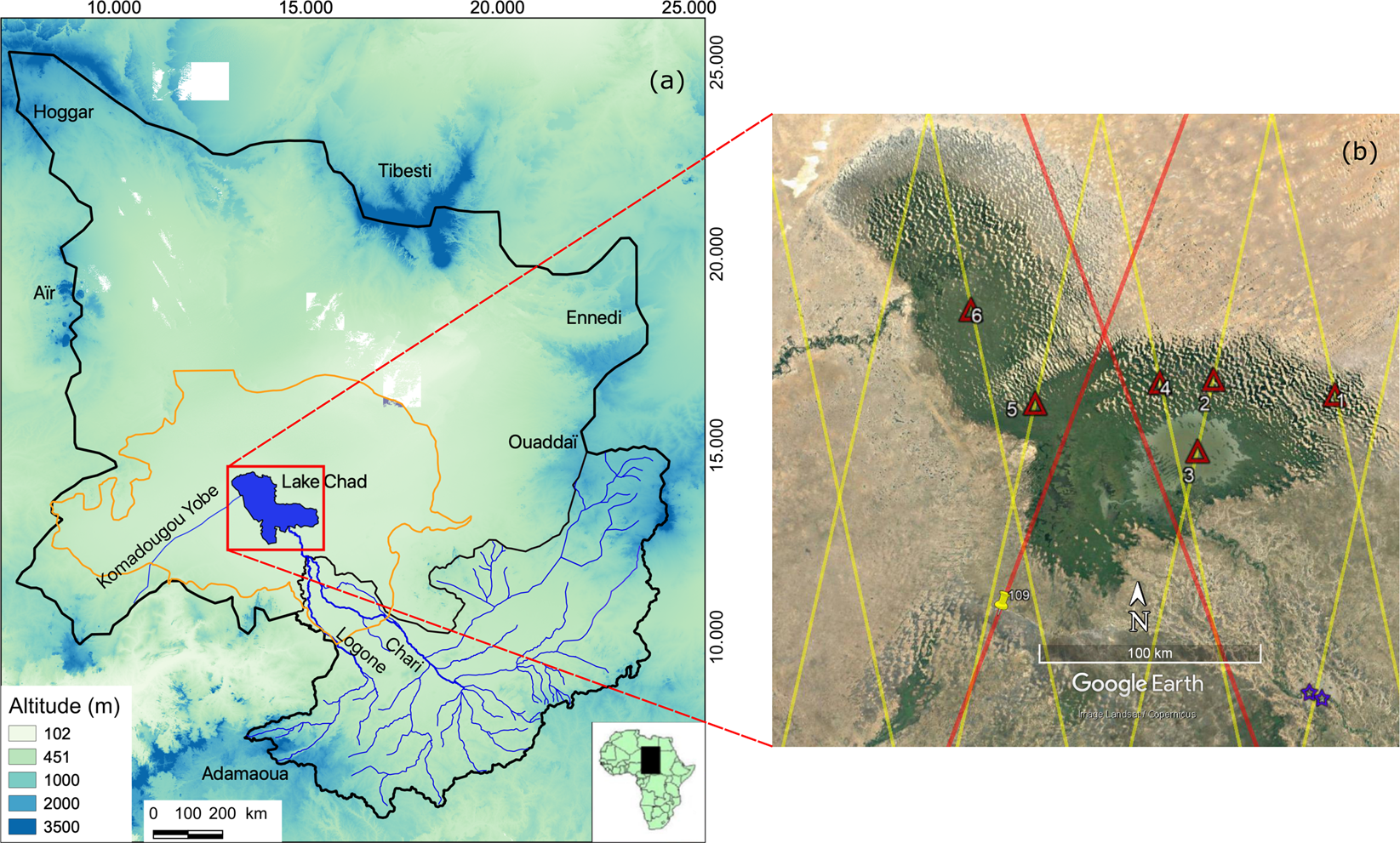 The Lake Chad hydrology under current climate change | Scientific Reports