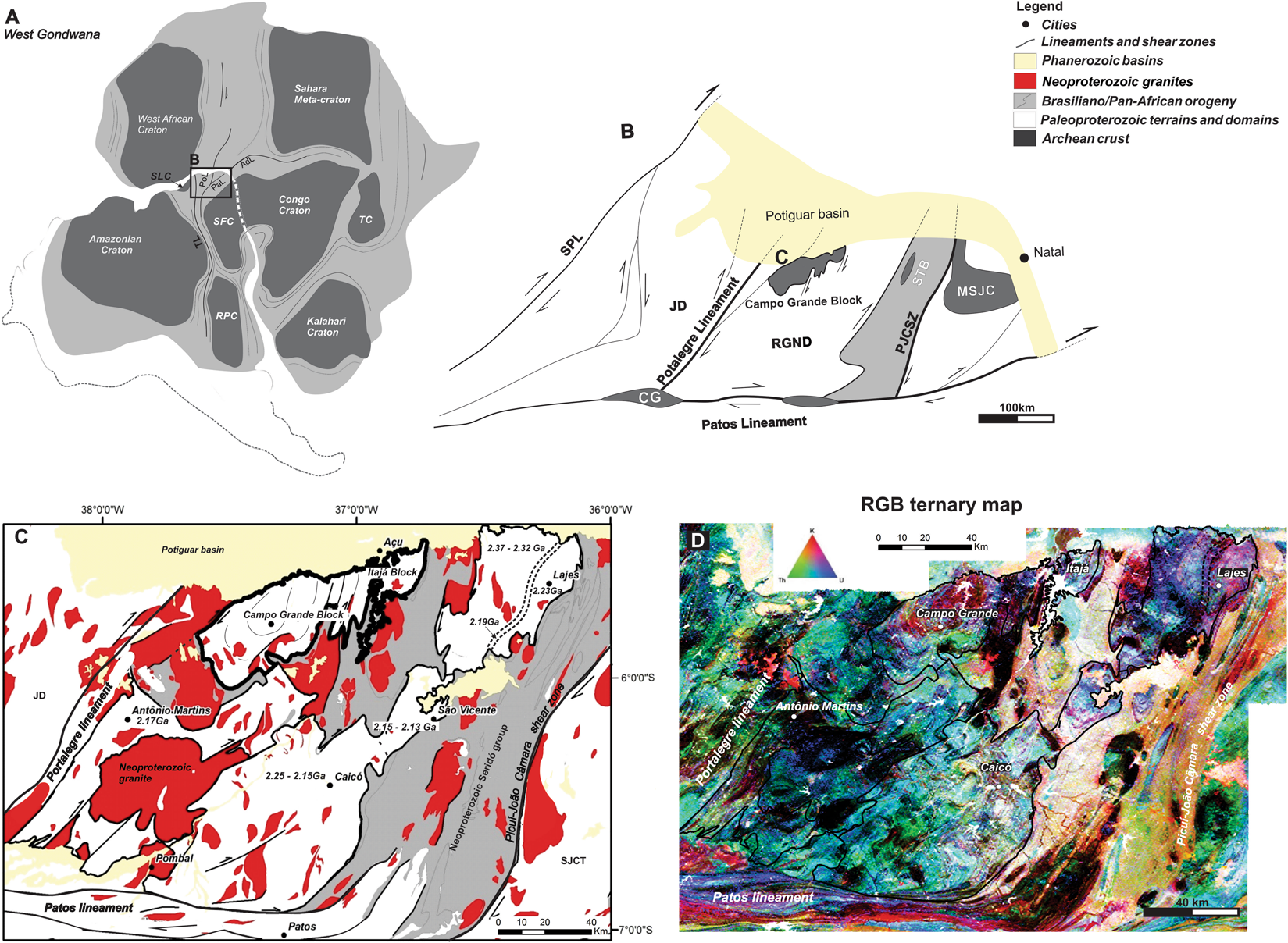 Accretionary and collisional orogenesis in the south domain of the