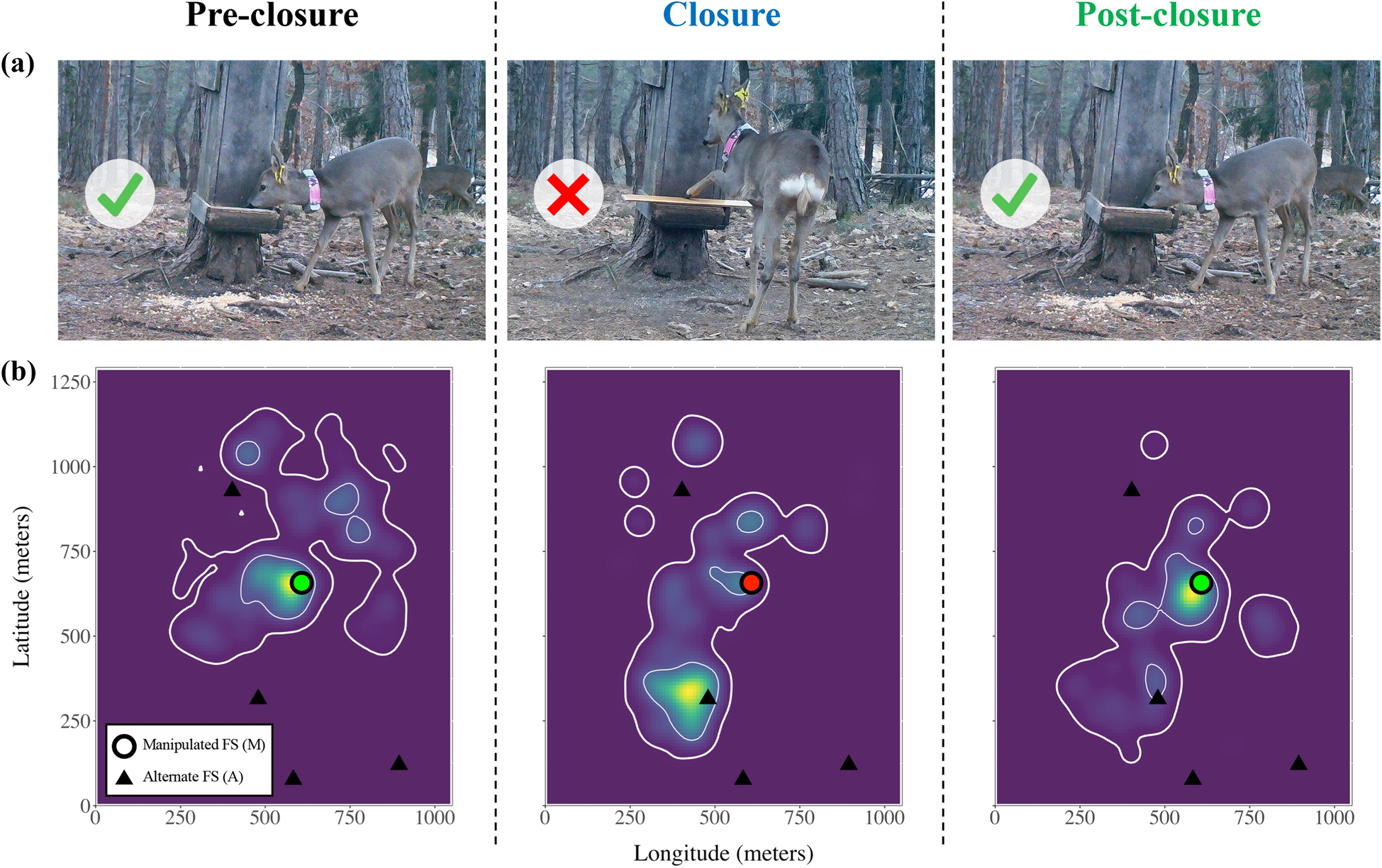 Preference and familiarity mediate spatial responses of a large herbivore  to experimental manipulation of resource availability | Scientific Reports
