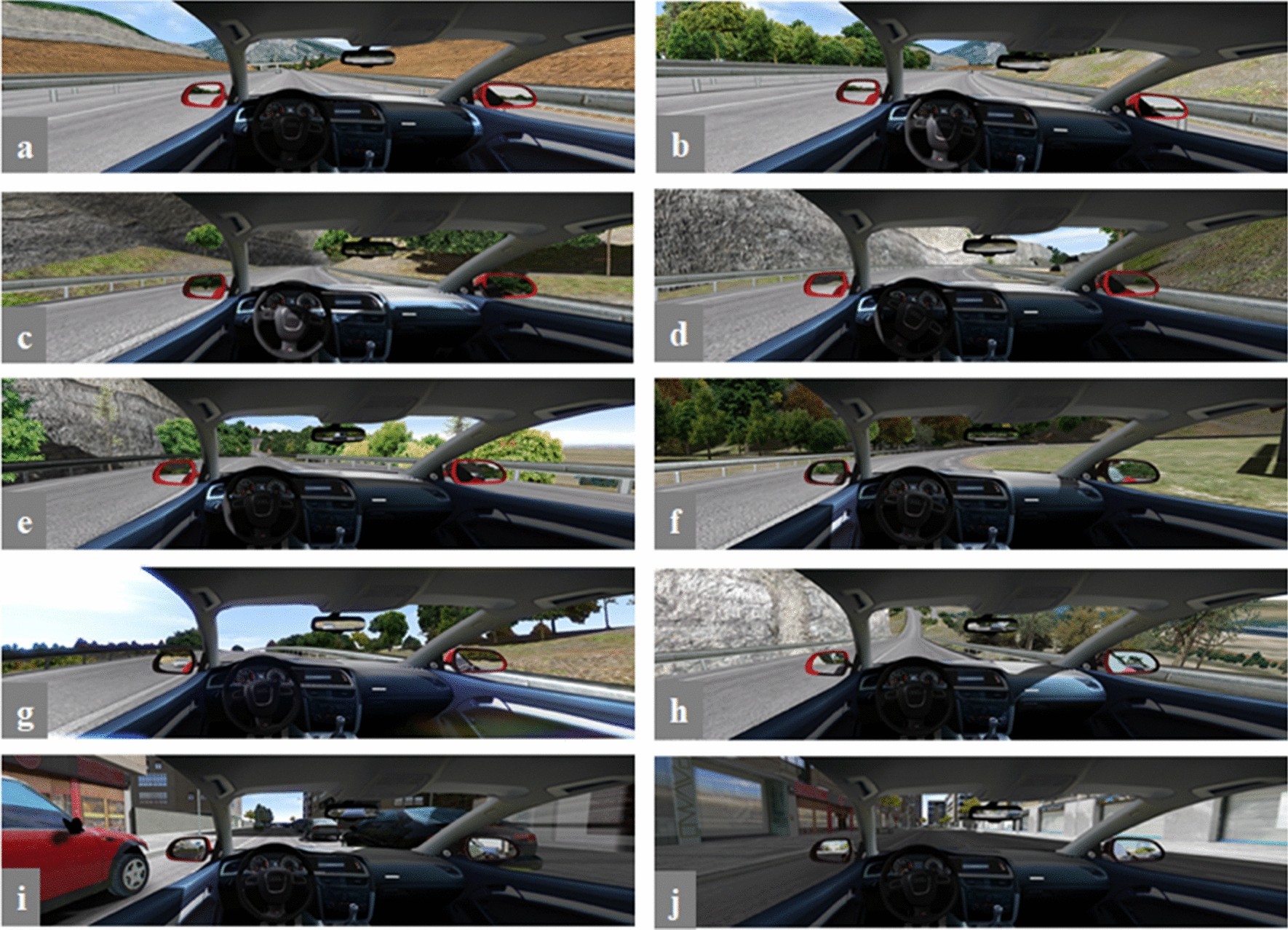 Predicting driving speed from psychological metrics in a virtual reality  car driving simulation