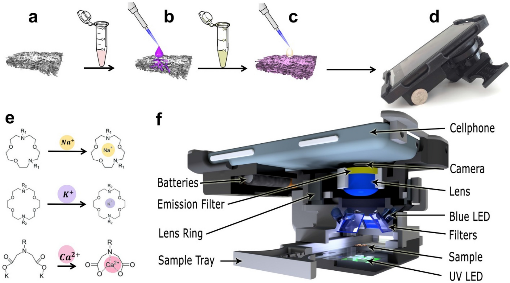 Sensing of electrolytes in urine using a miniaturized paper-based device |  Scientific Reports