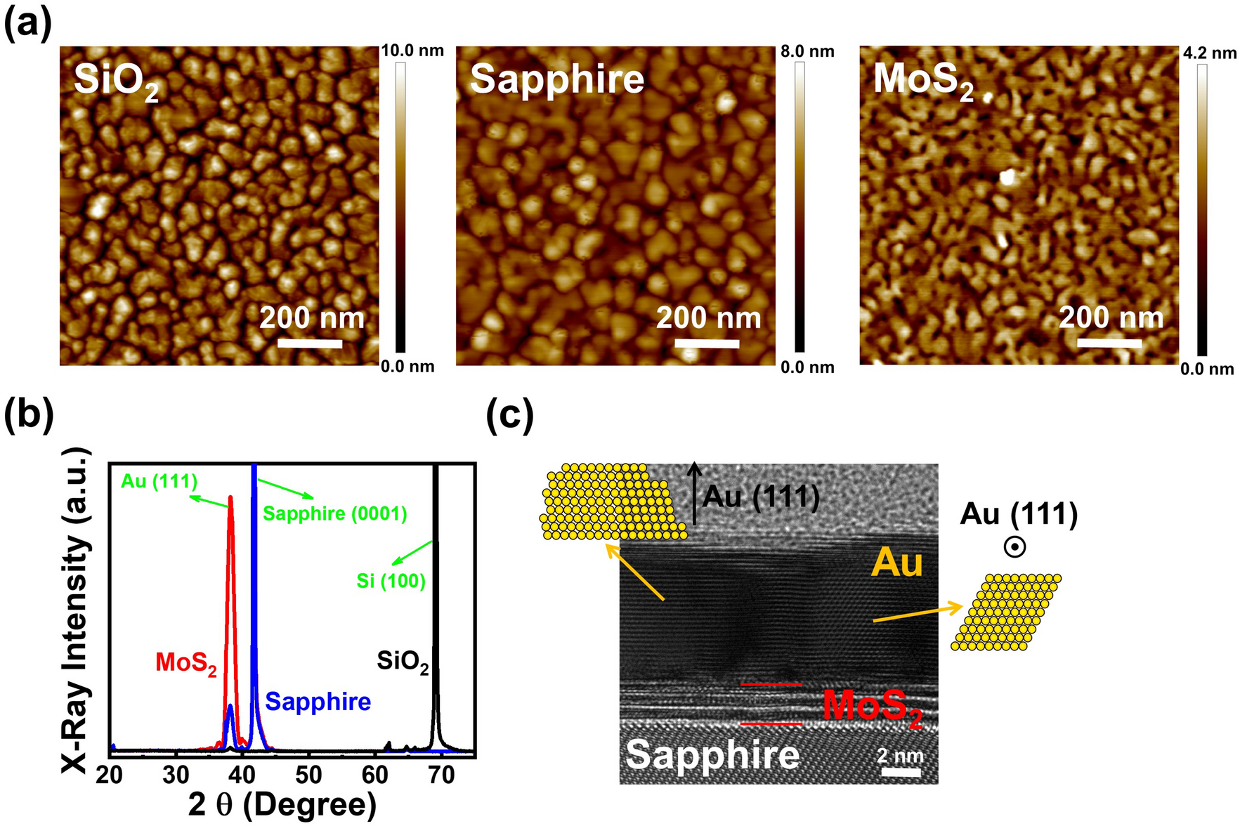 Highly Conductive Nanometer Thick Gold Films Grown On Molybdenum Disulfide Surfaces For Interconnect Applications Scientific Reports Highly Conductive Nanometer Thick Gold Films Grown On Molybdenum Disulfide Surfaces For Interconnect Applications Scientific Reports