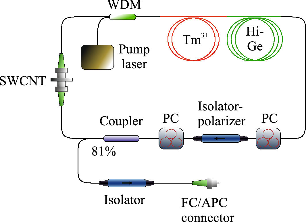 Numerical model of hybrid mode-locked Tm-doped all-fibre laser | Scientific  Reports