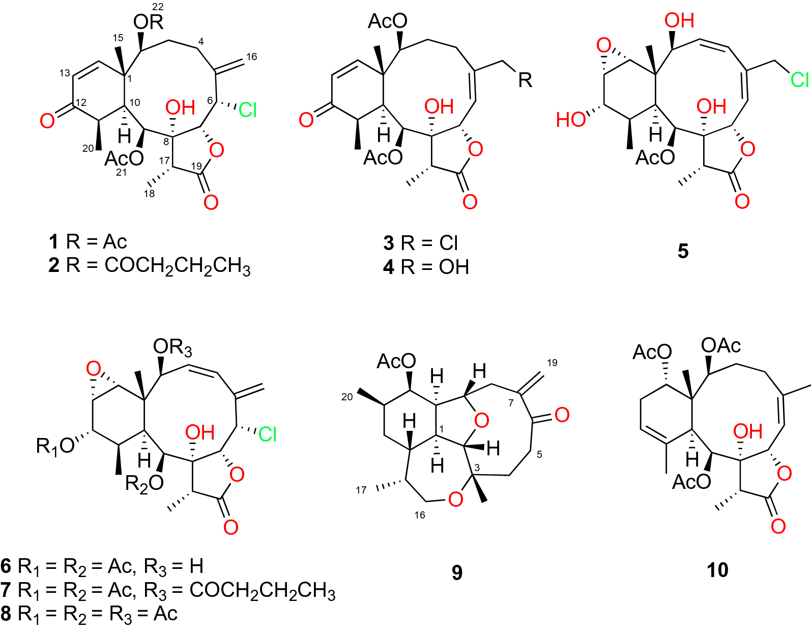 Absolute Configuration By Vibrational Circular Dichroism Of Anti Inflammatory Macrolide Briarane Diterpenoids From The Gorgonian Briareum Asbestinum Scientific Reports