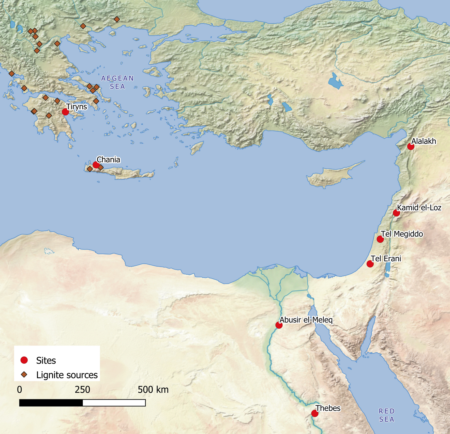 Archaeometric evidence for the earliest exploitation of lignite from the  bronze age Eastern Mediterranean | Scientific Reports