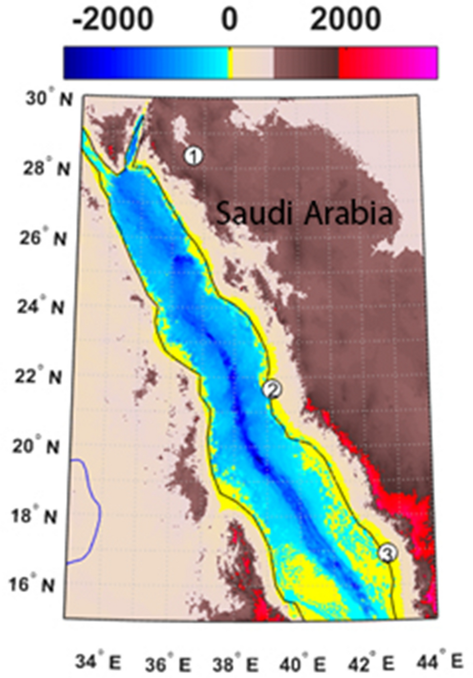 Recent atmospheric changes and future projections along the Saudi Arabian  Red Sea Coast | Scientific Reports