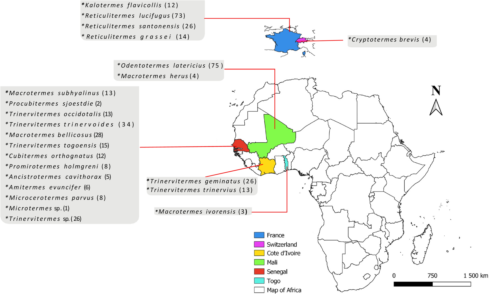 Use of the proteomic tool MALDI-TOF MS in termite identification |  Scientific Reports
