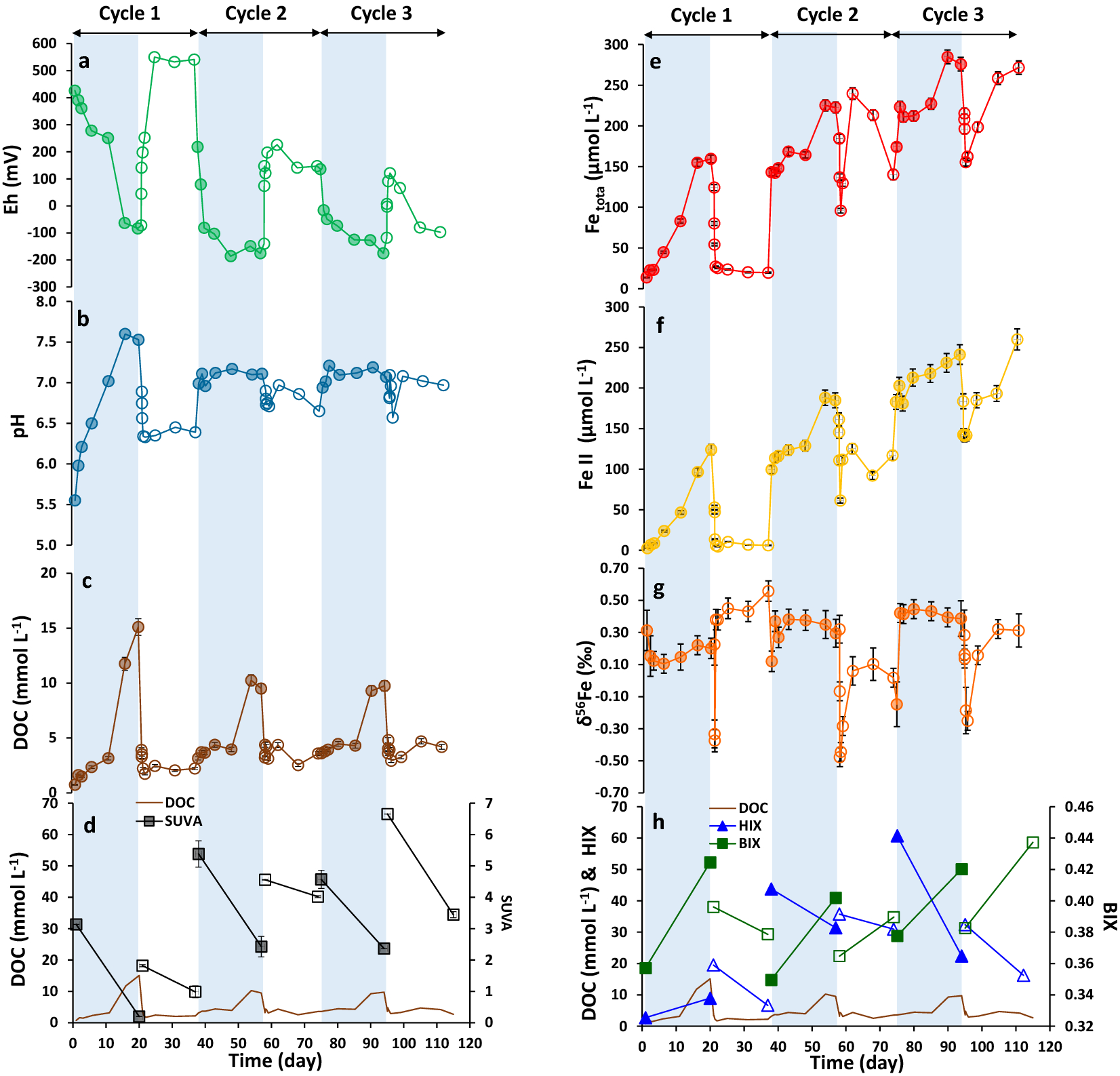 More Than Redox Biological Organic Ligands Control Iron Isotope Fractionation In The Riparian Wetland Scientific Reports