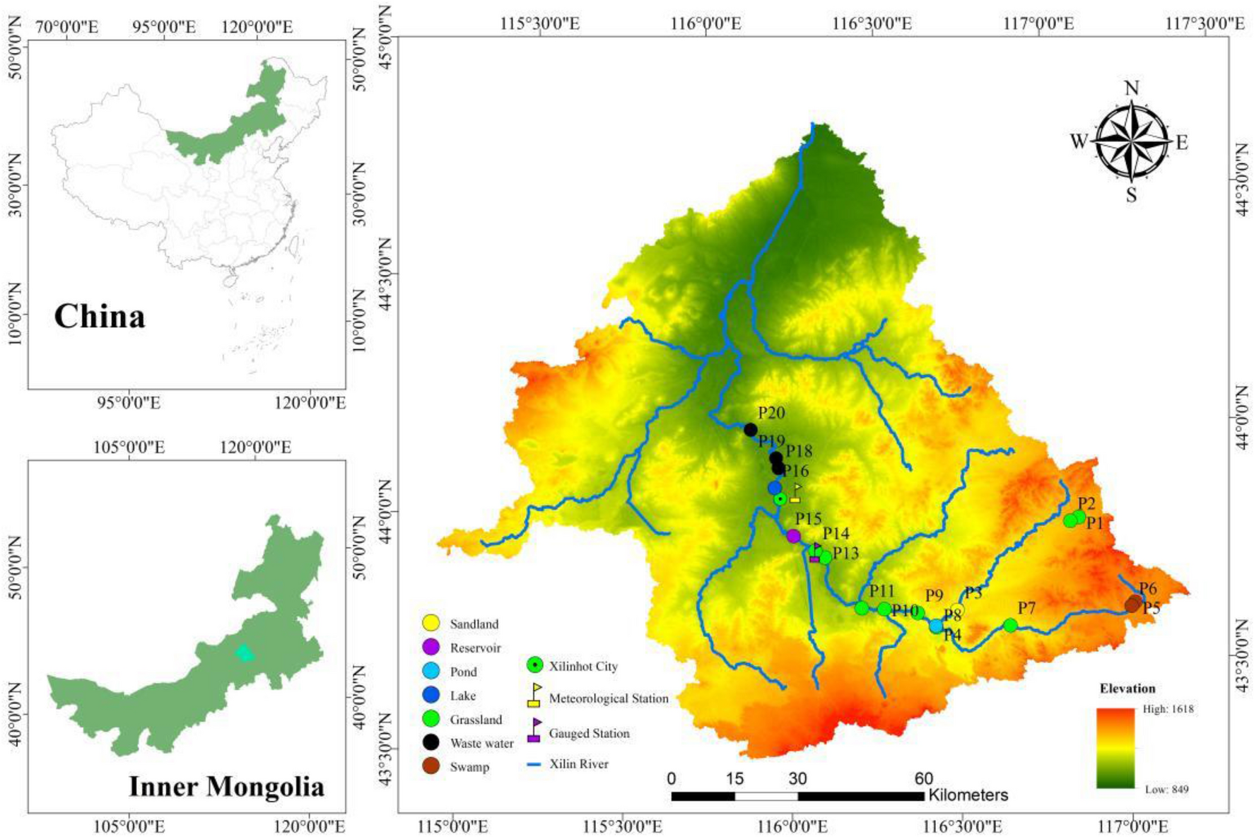 Greenhouse Gas Emissions From The Water Air Interface Of A Grassland River A Case Study Of The Xilin River Scientific Reports