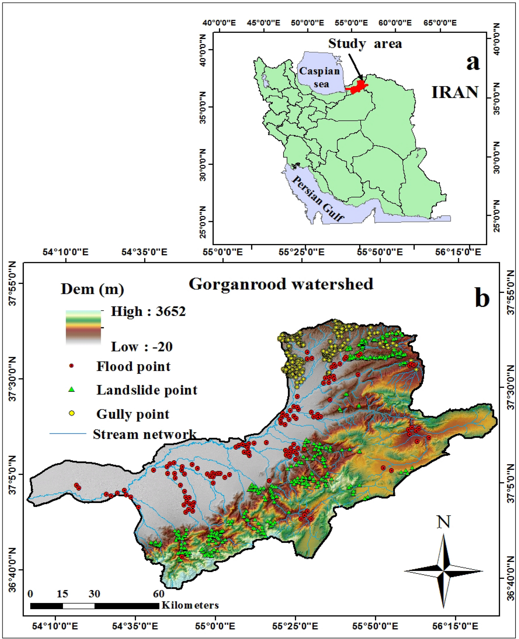 Evaluation of multi-hazard map produced using MaxEnt machine learning  technique | Scientific Reports