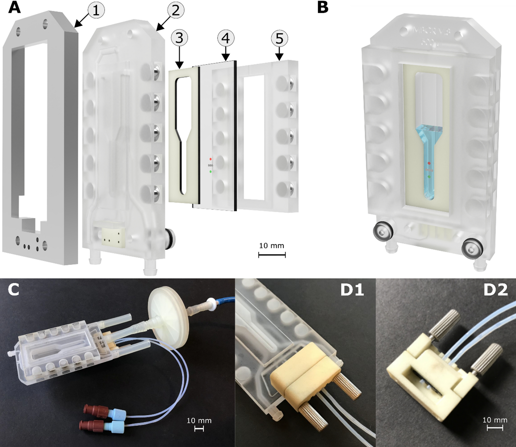 3D-printed micro bubble column reactor with integrated microsensors for biotechnological design to | Scientific Reports