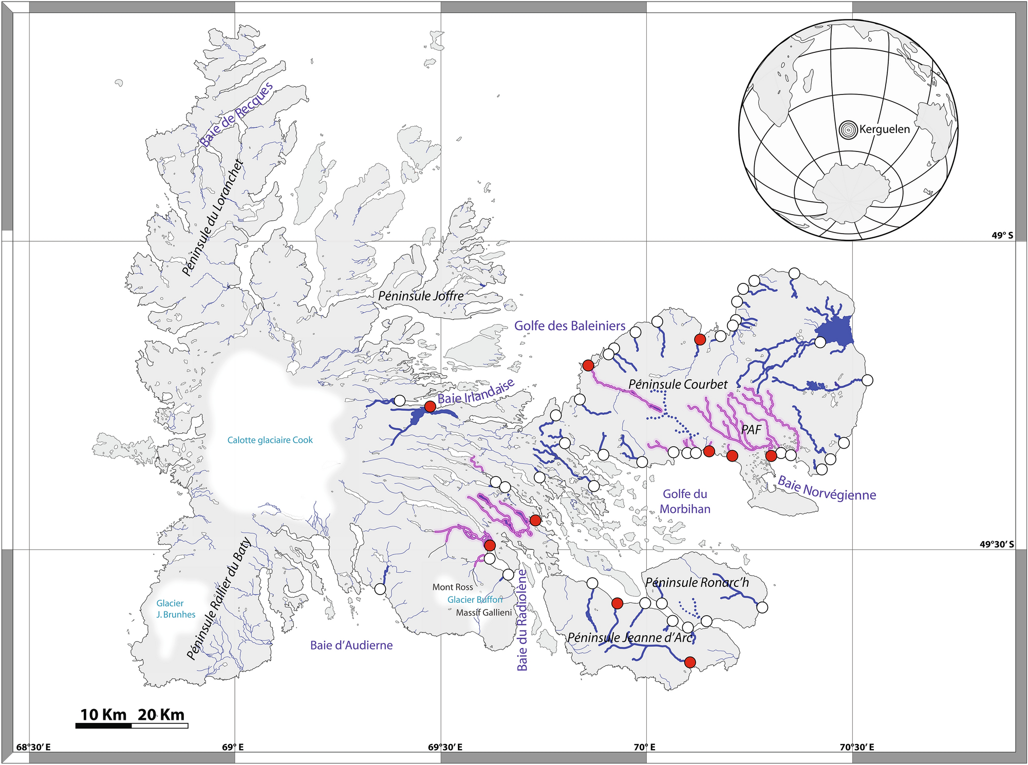 Marine habitat use and feeding ecology of introduced anadromous brown trout  at the colonization front of the sub-Antarctic Kerguelen archipelago