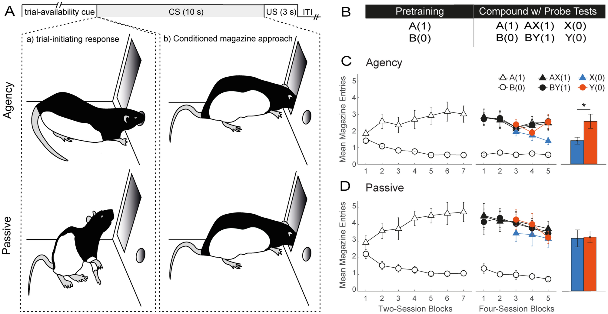 Agency Rescues Competition For Credit Assignment Among Predictive Cues From Adverse Learning Conditions Scientific Reports Agency Rescues Competition For Credit Assignment Among Predictive Cues From Adverse Learning Conditions Scientific Reports