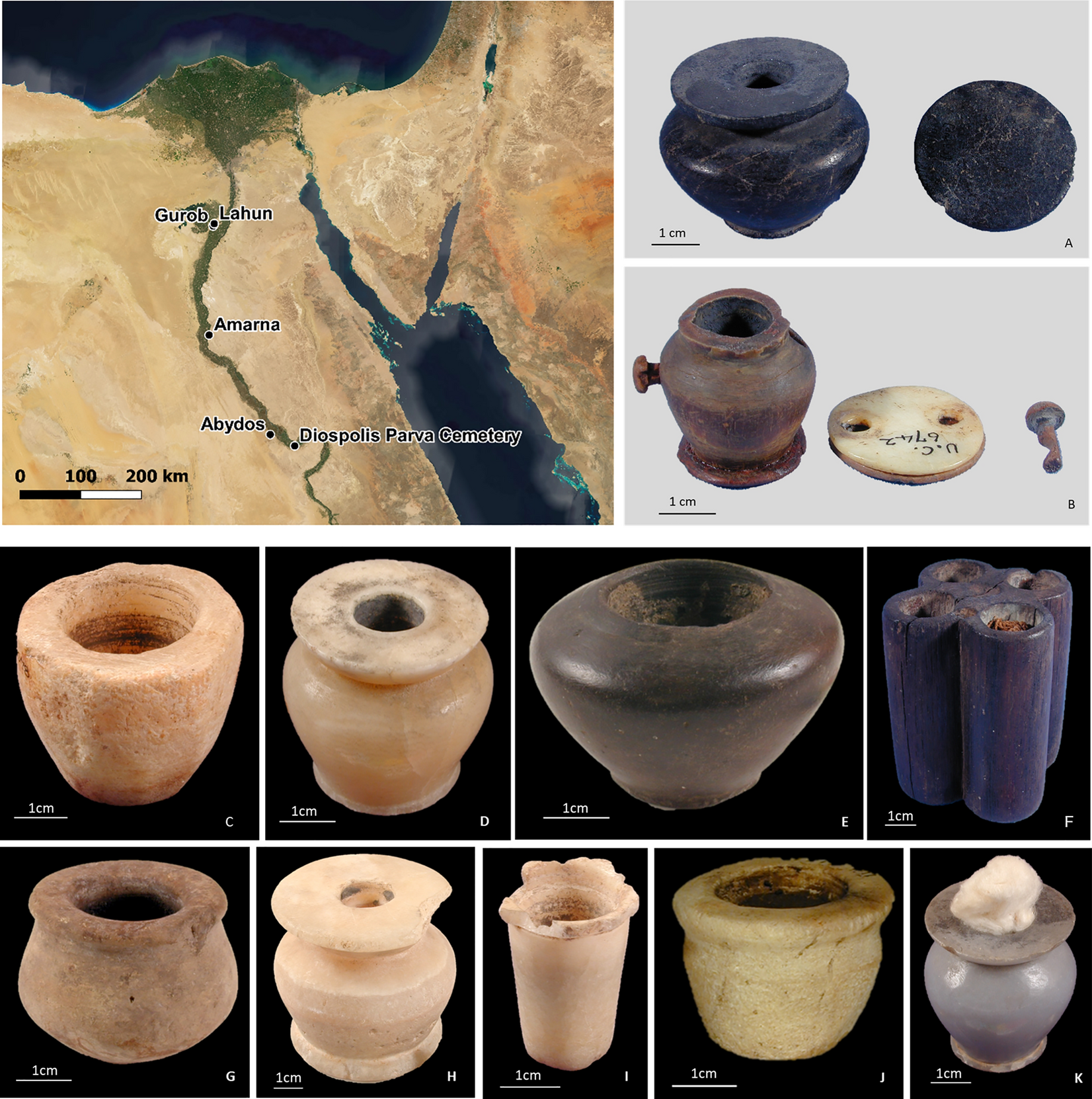 Recipes of Ancient Egyptian kohls more diverse than previously thought
