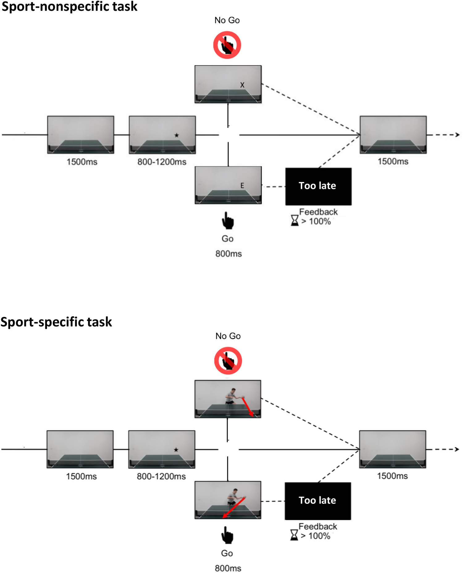 The field of expertise modulates the time course of neural processes  associated with inhibitory control in a sport decision-making task |  Scientific Reports