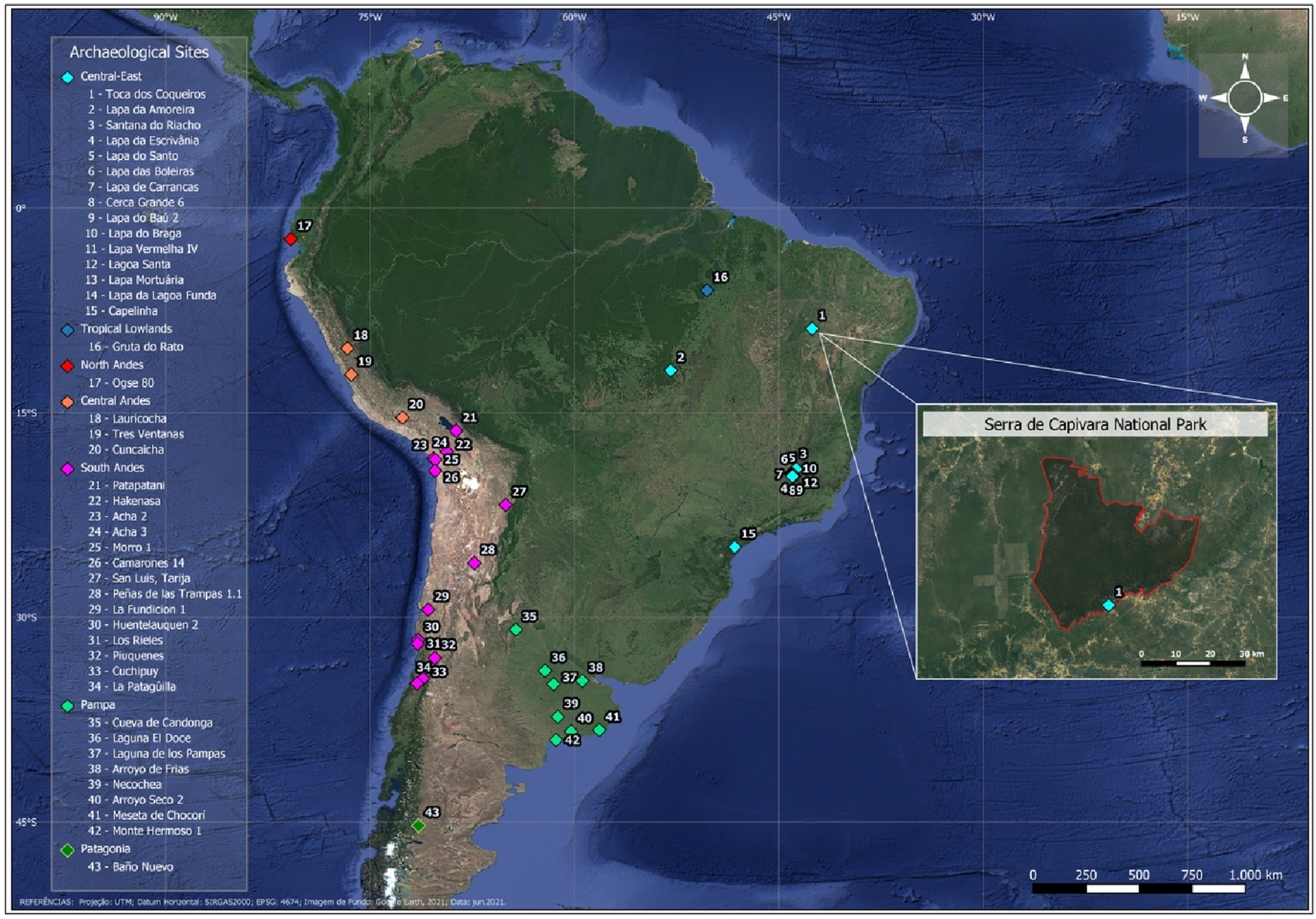 Morphometric affinities and direct radiocarbon dating of the Toca