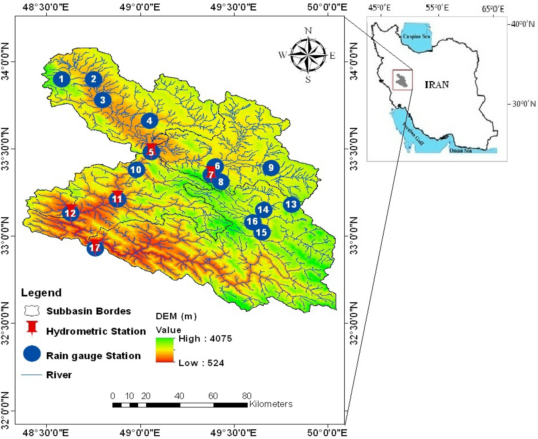 Methodology for assessing hydrological characteristics in data scarce  areas; general report