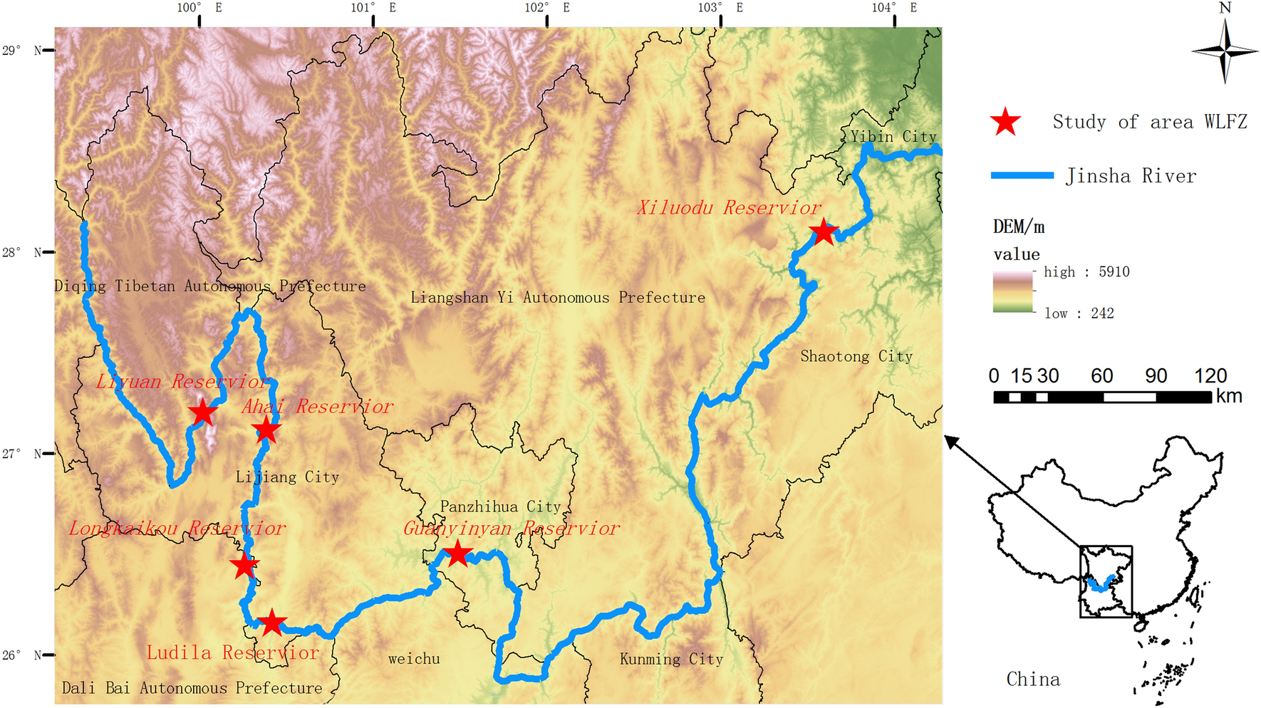 Drone-based investigation of natural restoration of vegetation in the water  level fluctuation zone of cascade reservoirs in Jinsha River | Scientific  Reports