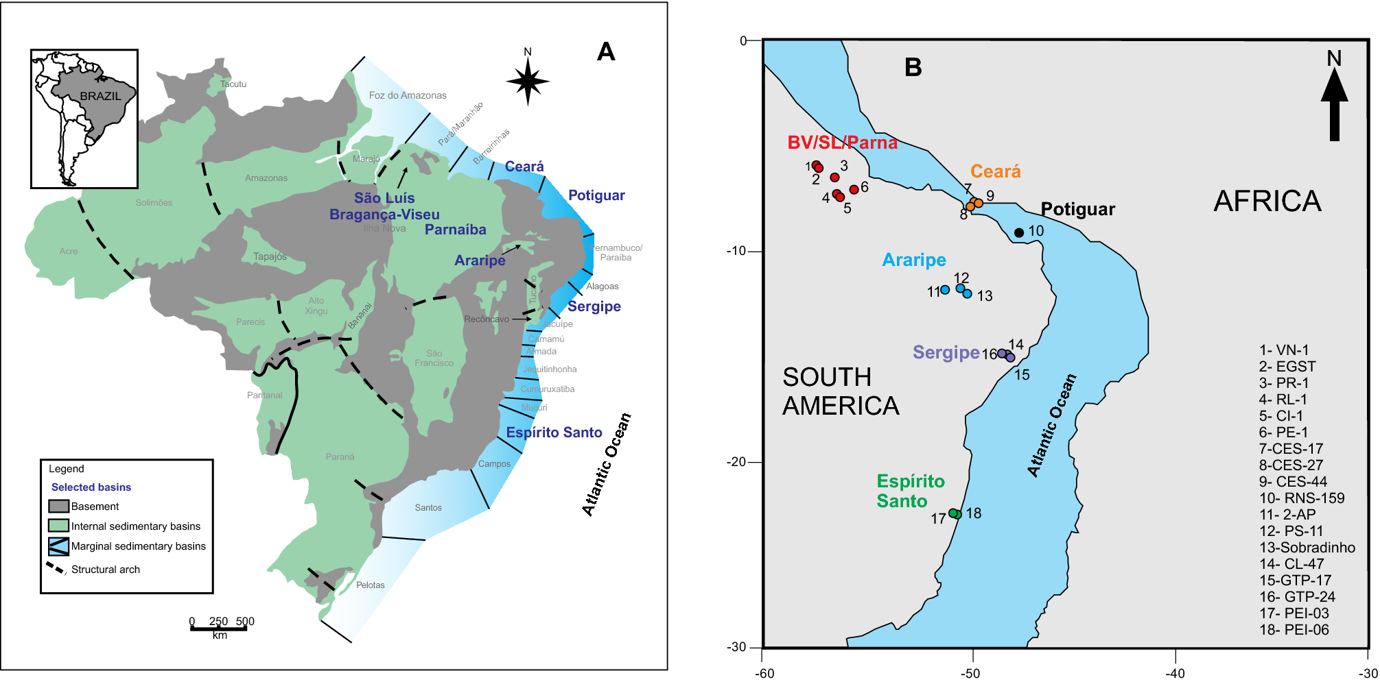 Influence of the intertropical convergence zone on early cretaceous plant  distribution in the South Atlantic | Scientific Reports