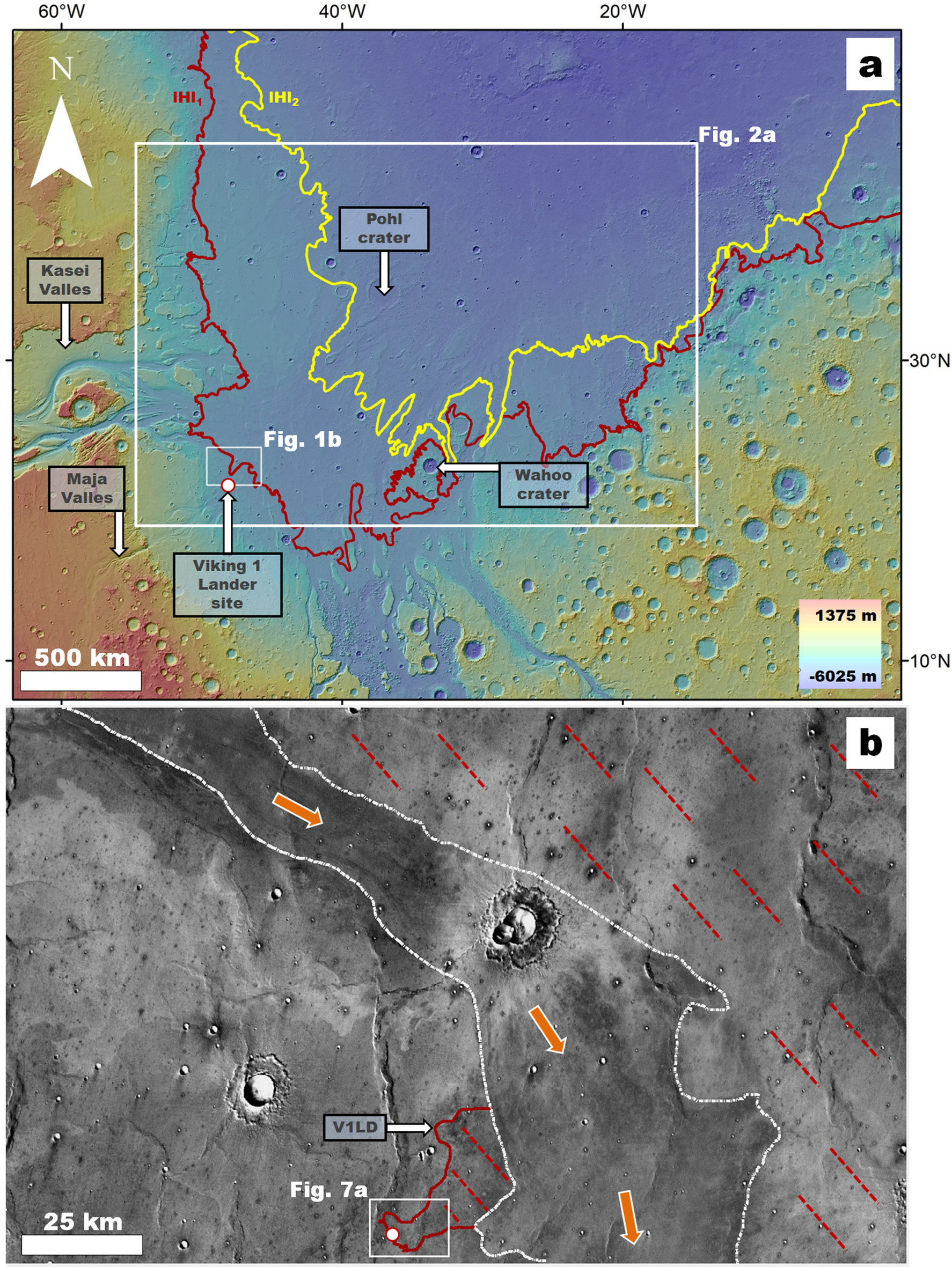 Evidence of an oceanic impact and megatsunami sedimentation in Chryse  Planitia, Mars | Scientific Reports