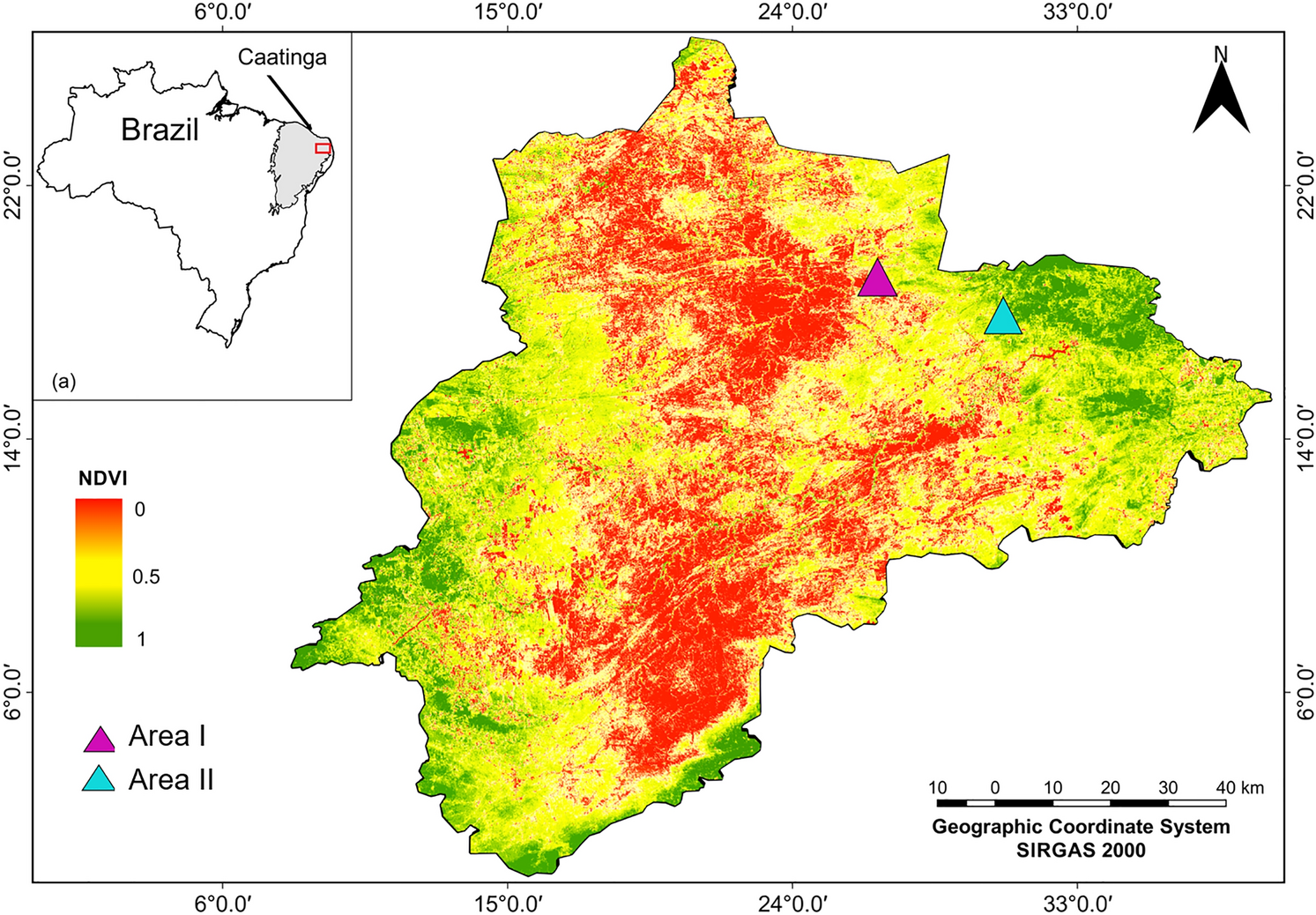 Vegetation cover and seasonality as indicators for selection of forage  resources by local agro-pastoralists in the Brazilian semiarid region