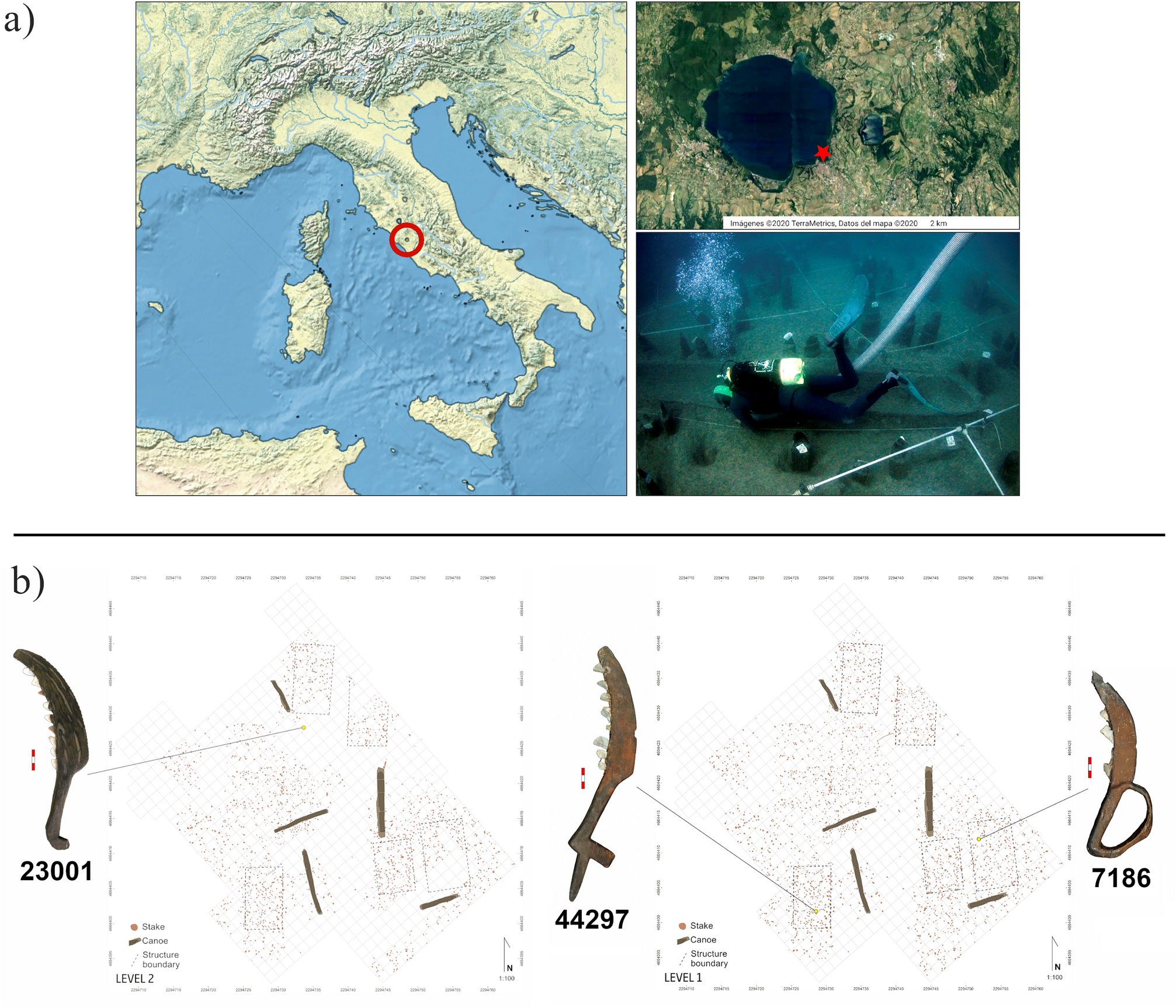 Multiproxy study of 7500-year-old wooden sickles from the Lakeshore Village  of La Marmotta, Italy | Scientific Reports