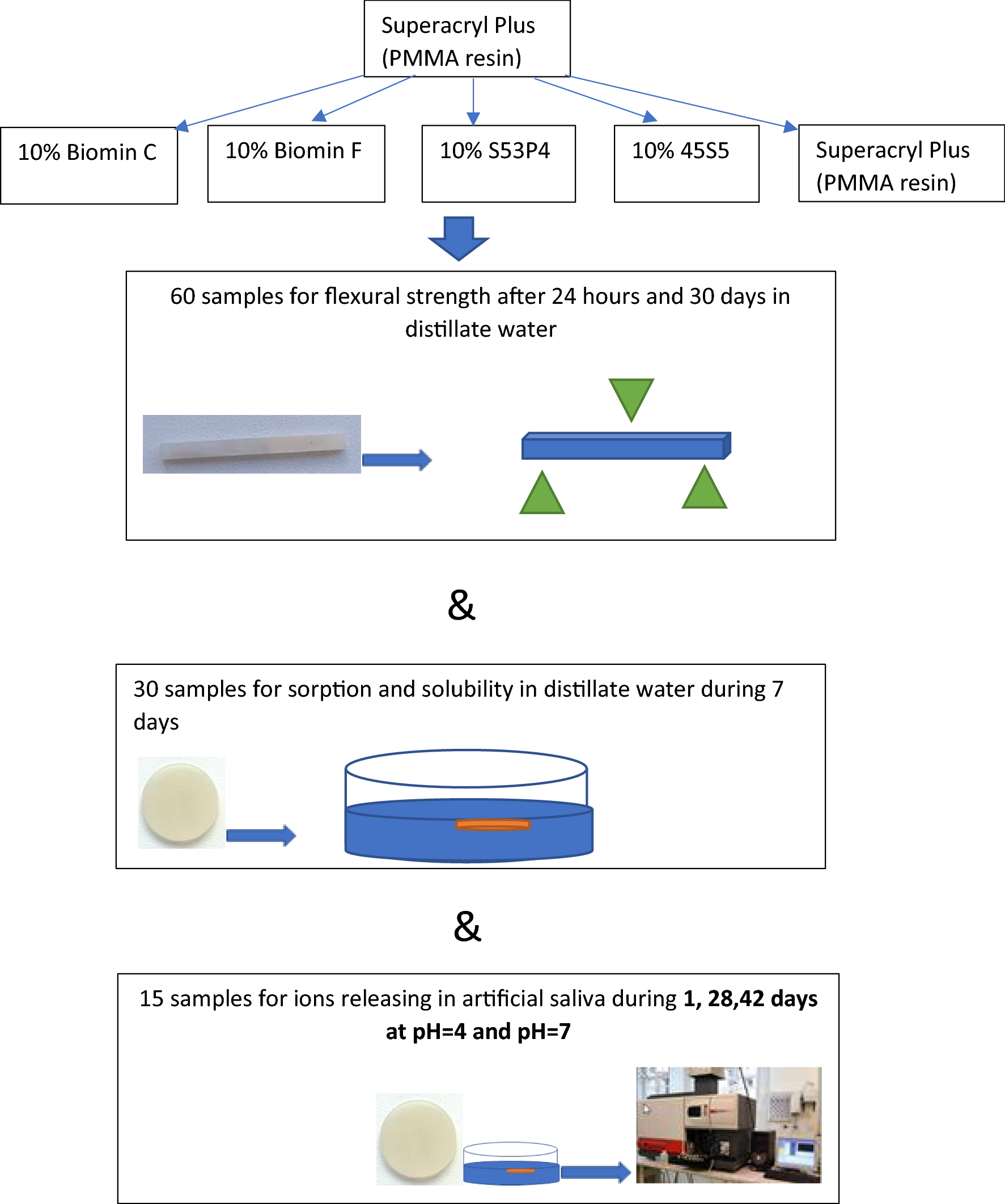 Preparation and characterization of acrylic resins with bioactive glasses |  Scientific Reports