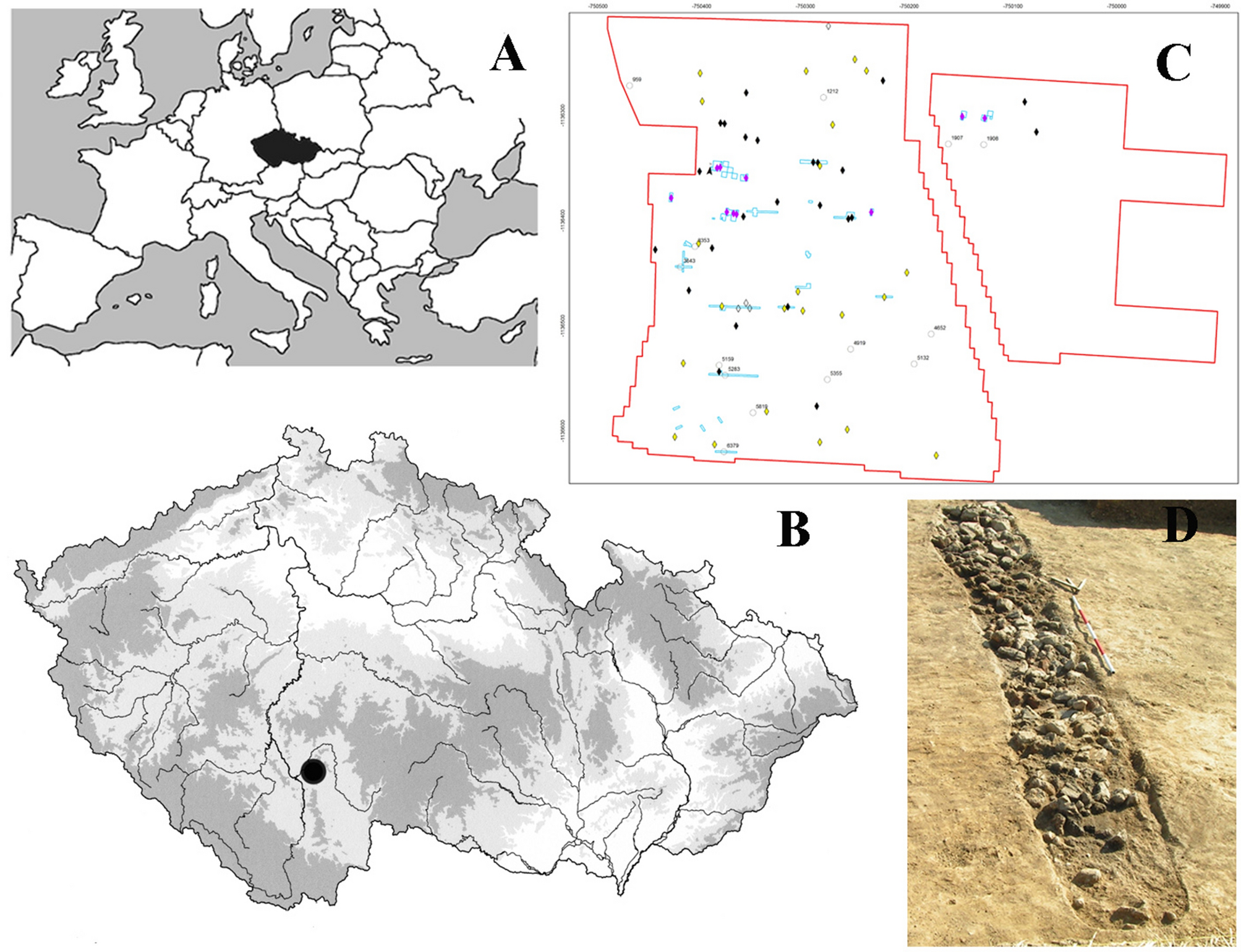 Extensive archaeobotanical data estimate carrying capacity, duration, and  land use of the Late Bronze Age settlement site Březnice (Czech Republic) |  Scientific Reports