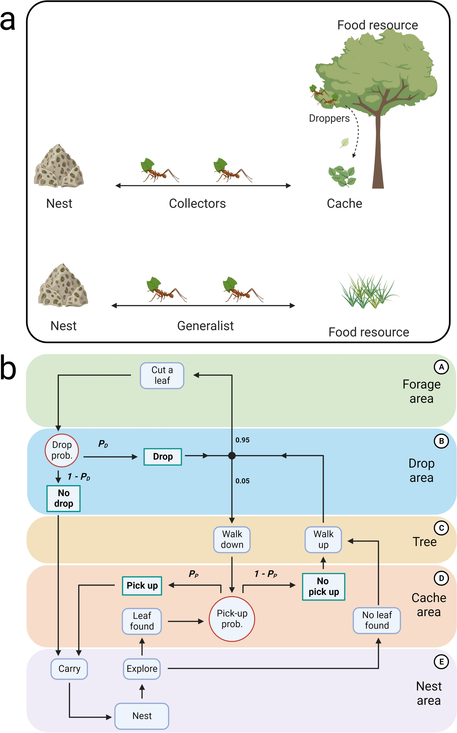 The Ant-Driven Landscape