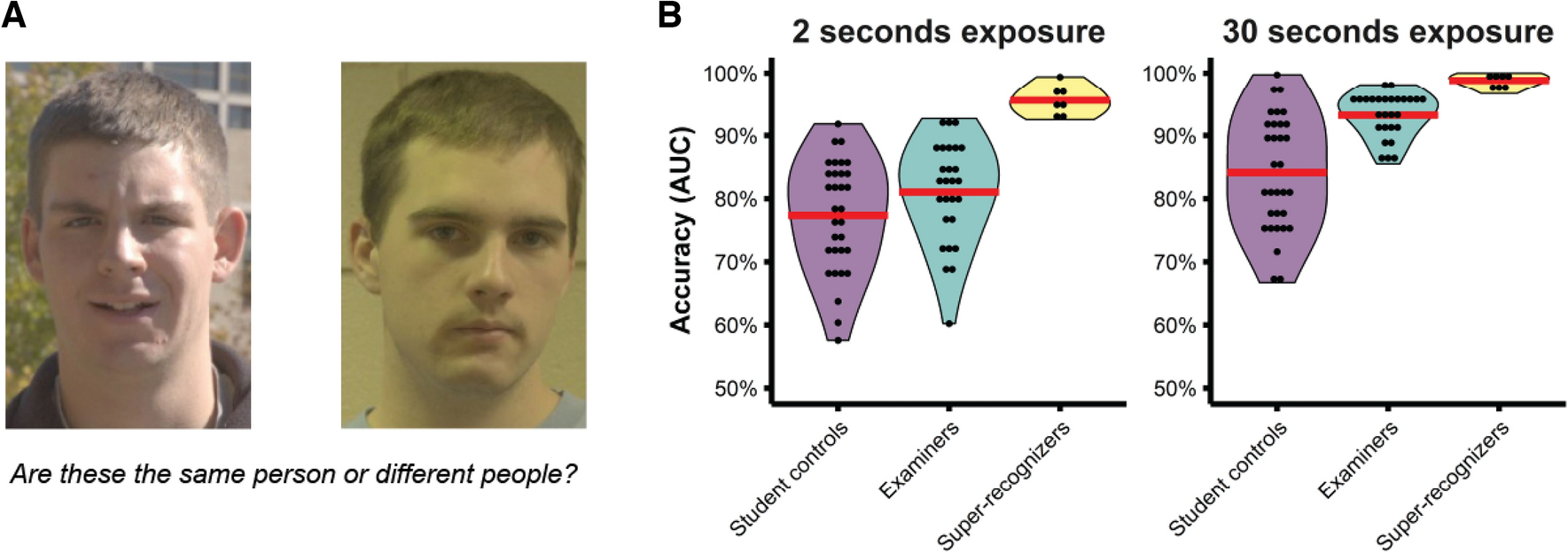 Diverse types of expertise in facial recognition | Scientific Reports