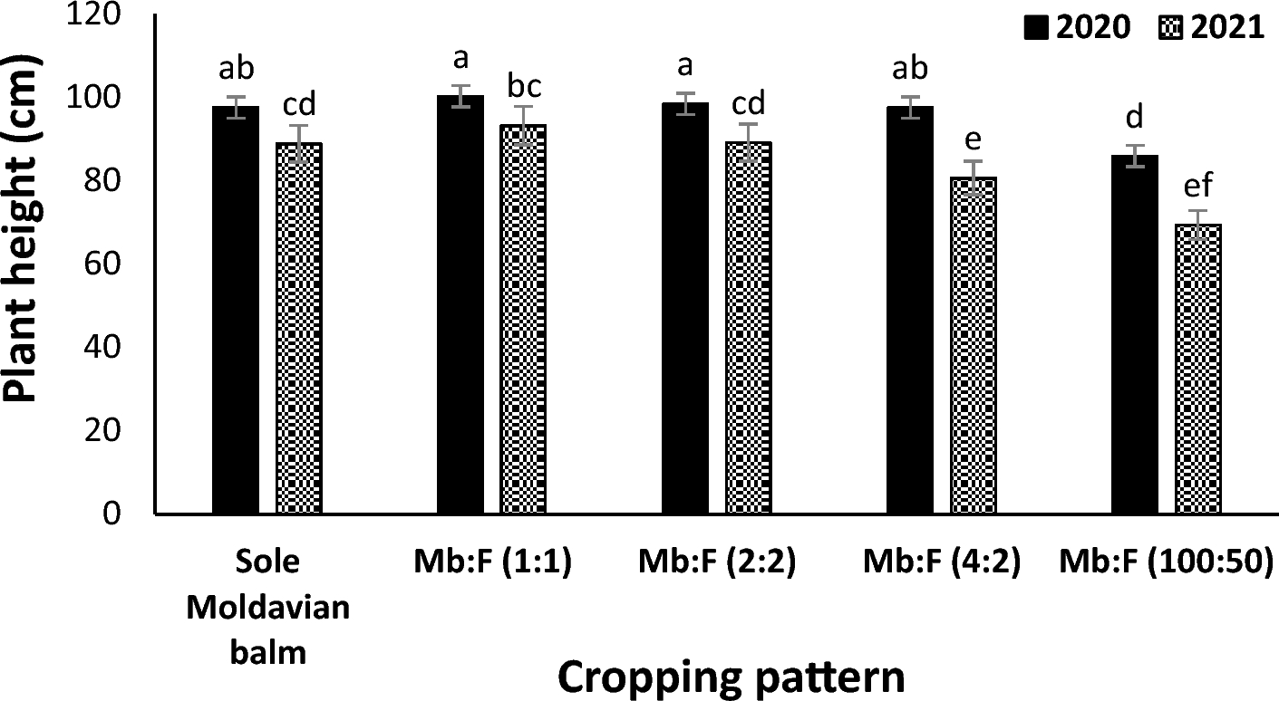 Essential oil yield and compositions of Dracocephalum moldavica L