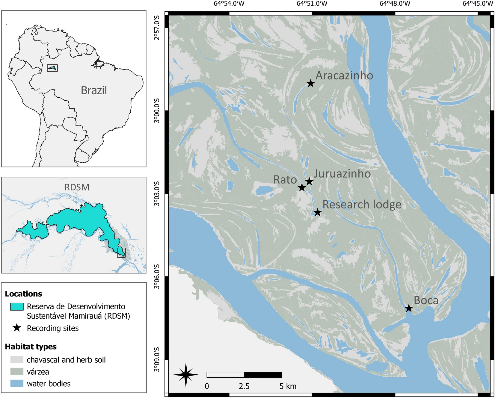Study area and sampling lakes in the Upper Paraná River Floodplain