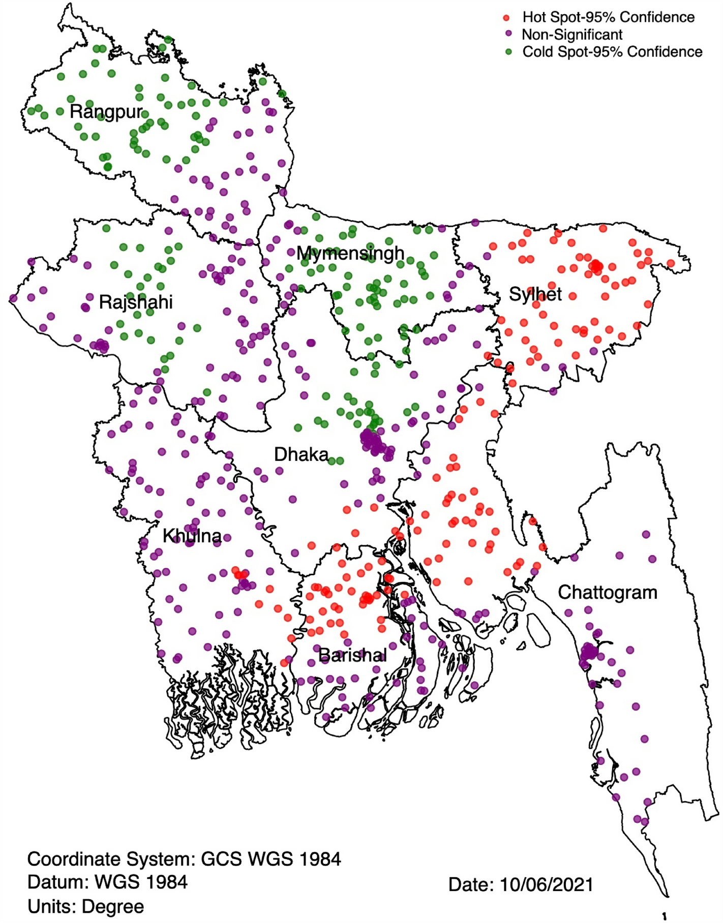 Spatial variation in the non-use of modern contraception and its predictors in Bangladesh Scientific Reports image