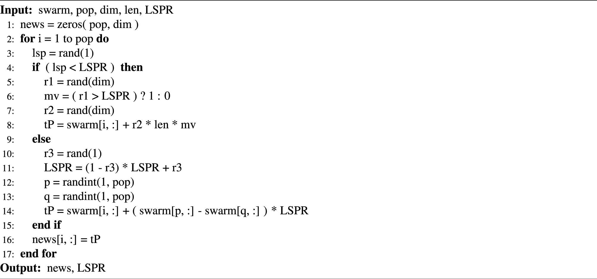 Algorithm 1