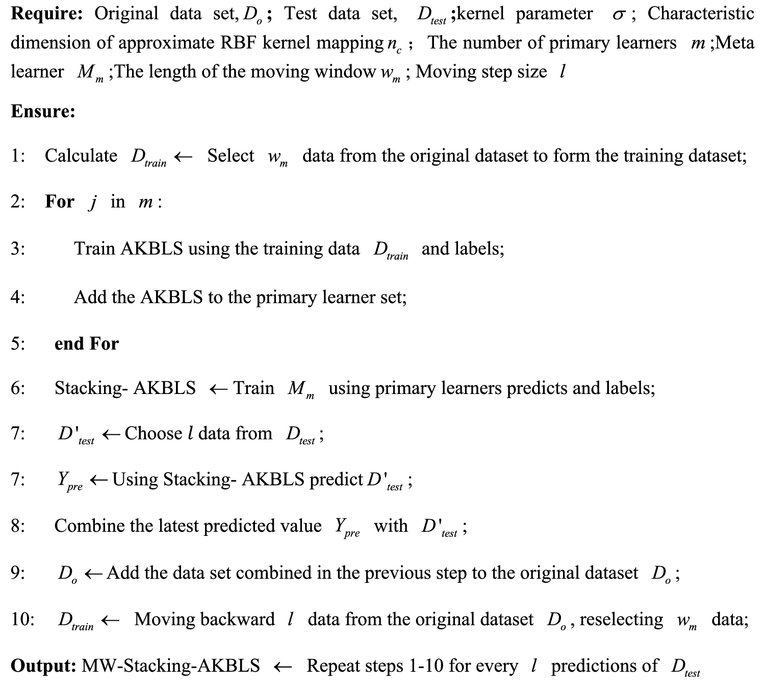 Algorithm 1