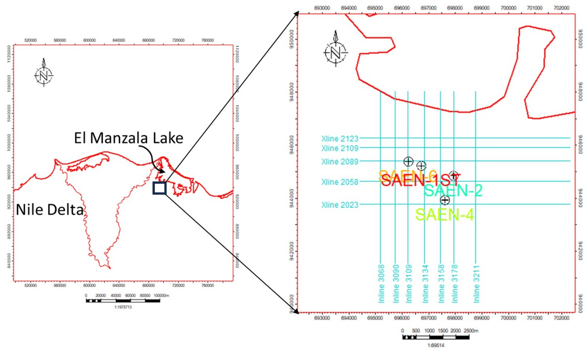 AVO reflectivity and pre-stack seismic impedance inversion for gas sand  channel detection at South Abu El Naga Field, Onshore Nile Delta, Egypt |  Scientific Reports