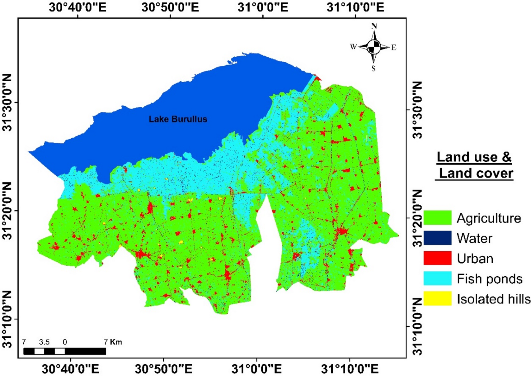 Evaluating land degradation and environmental hazards in North delta Egypt using machine learning and GIS approaches – Nature