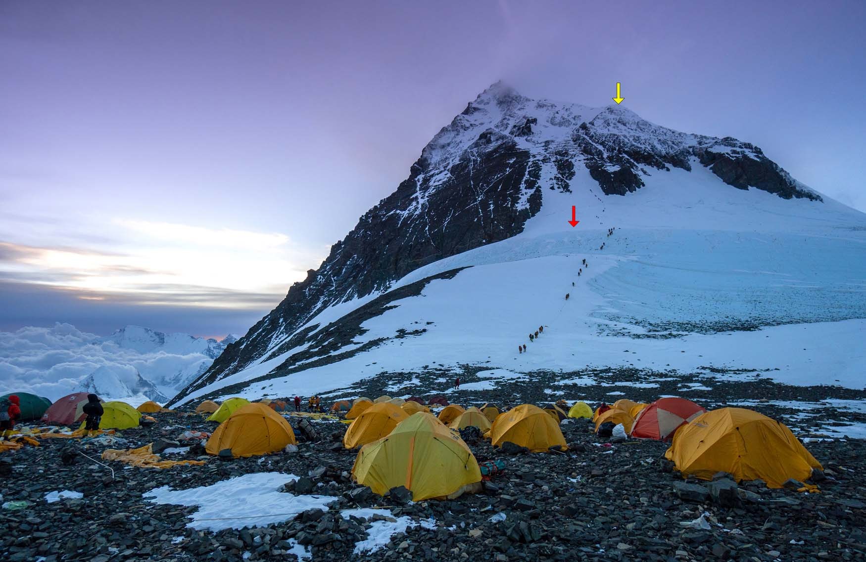 Mt. Everest's highest glacier is a sentinel for accelerating ice