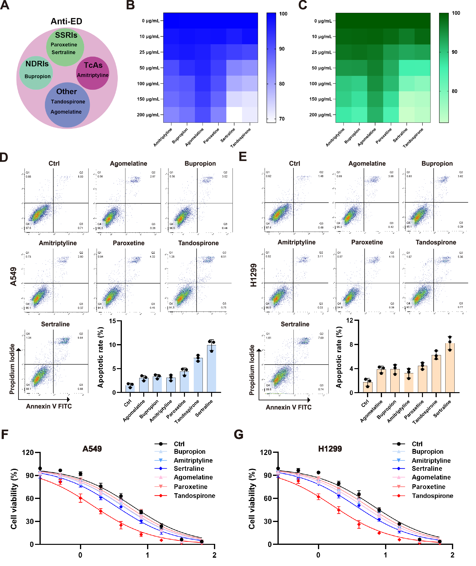 Fig. 3: Drugs commonly used by ED patients do not promote tumor growth or affect chemotherapy.